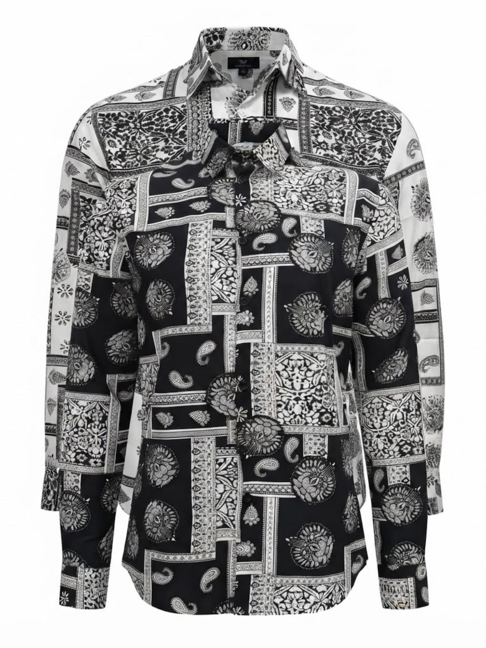 Skjorta 'Viscos floral pattern 2pc'