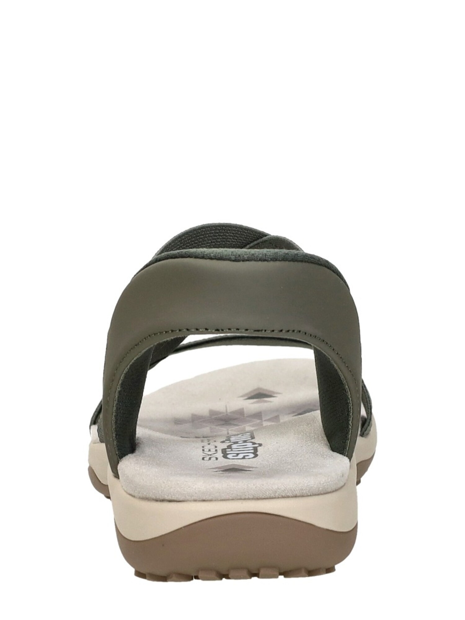 Sandalias Mujer Skechers Reggae Slim Stretch 163460-OLV Kaki – imagen 2
