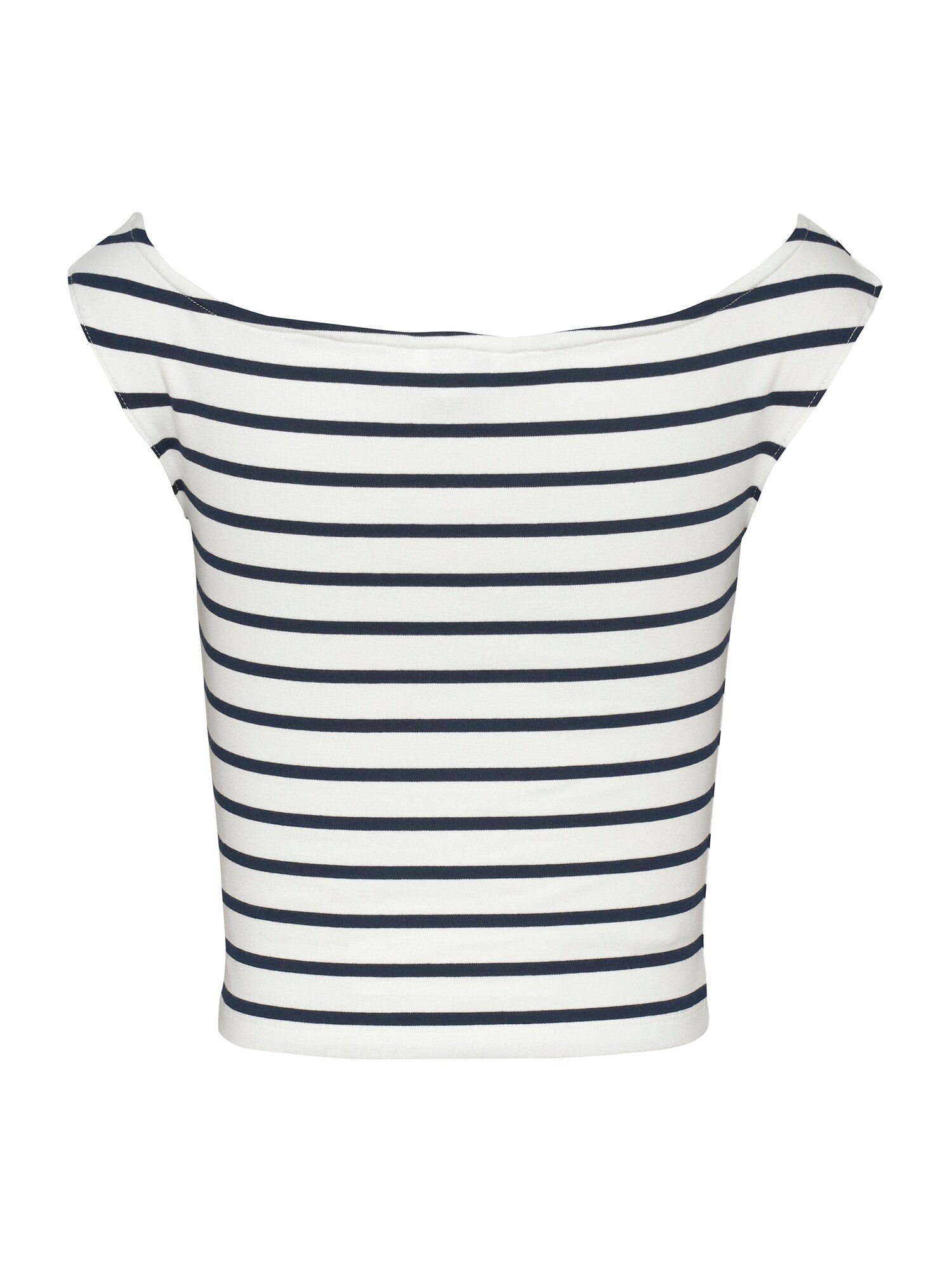 Tommy Jeans Top čierna / biela (obrázok 5)