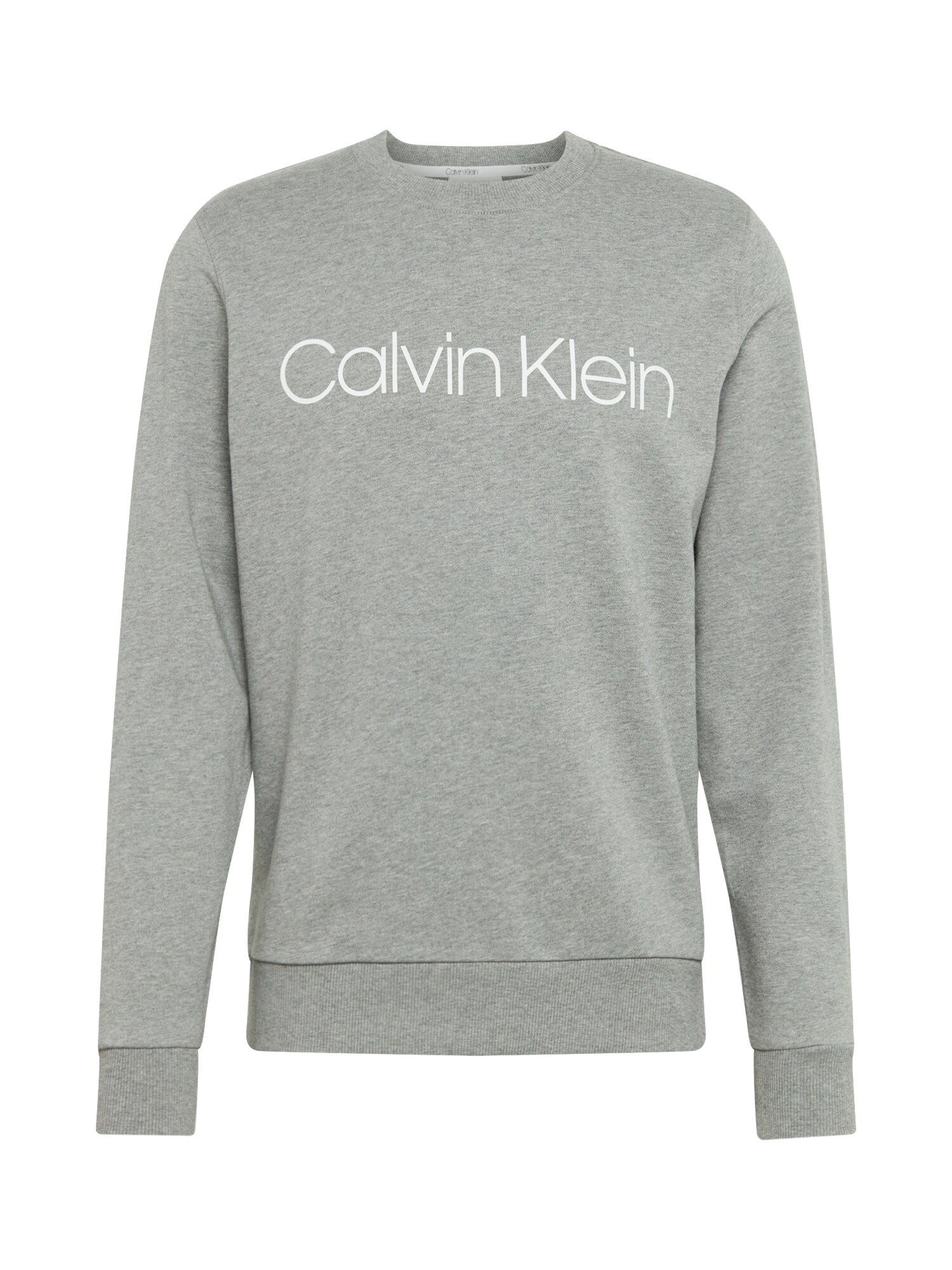 Calvin Klein Megztinis be užsegimo  margai pilka