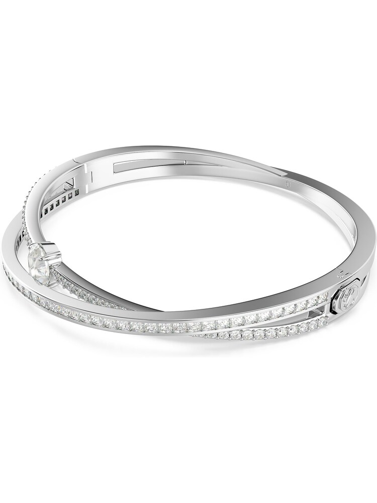Swarovski Armreif Damen Größe L silber