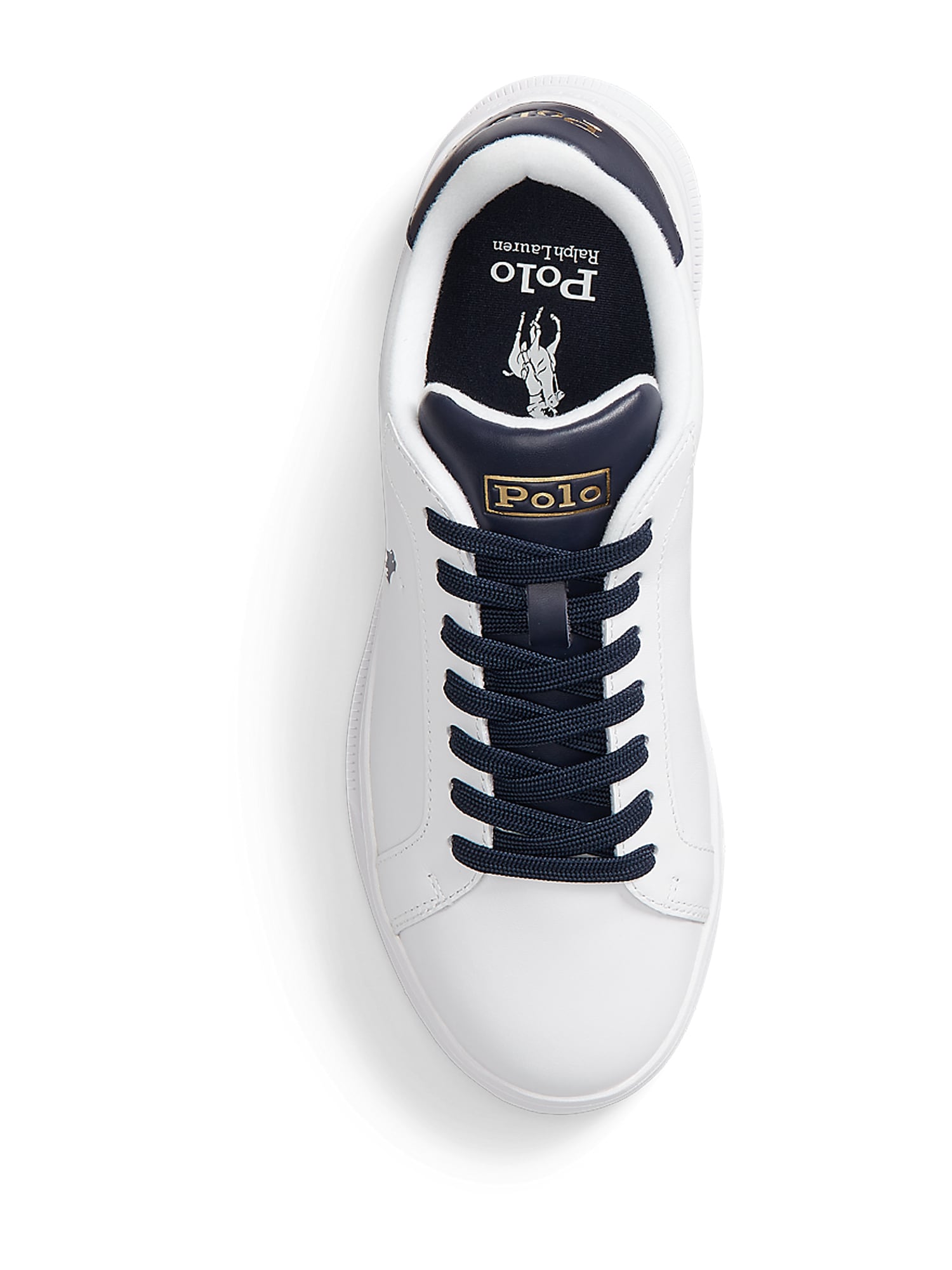 Polo Ralph Lauren Nízke tenisky námornícka modrá / biela (obrázok 3)