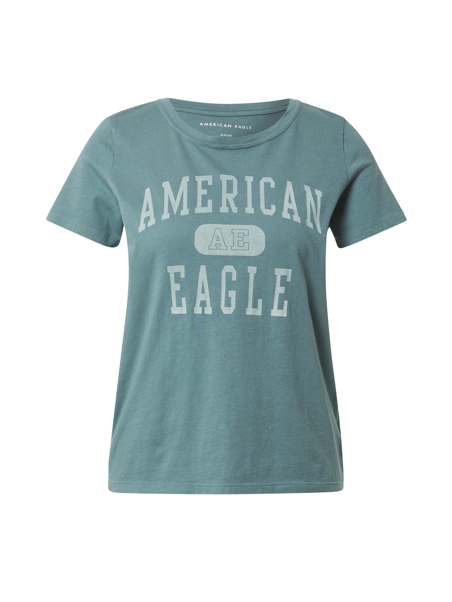 American Eagle Marškinėliai  nefrito spalva / mėtų spalva