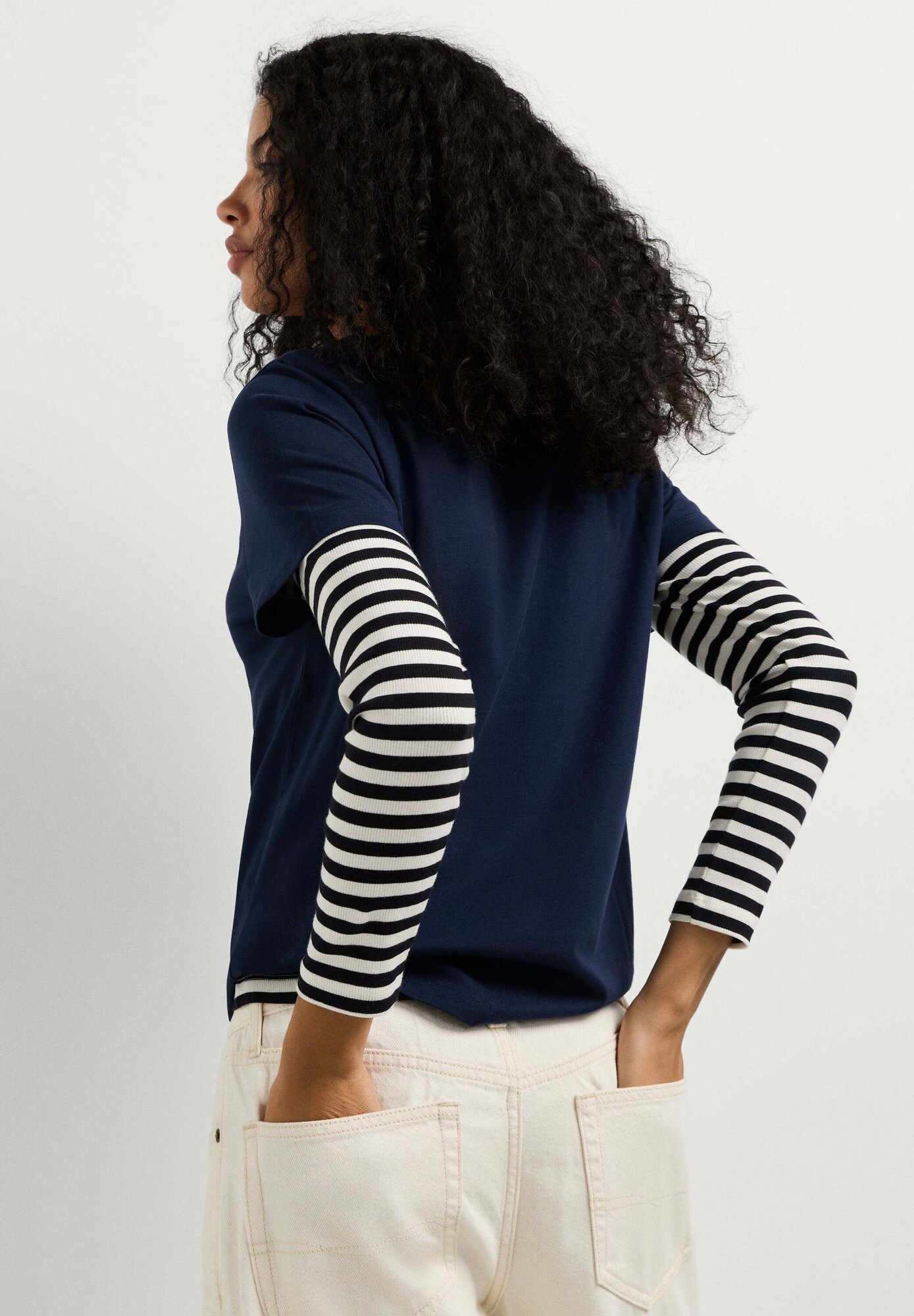 Pepe Jeans Camiseta 'Benilda'  navy / negro – imagen 4