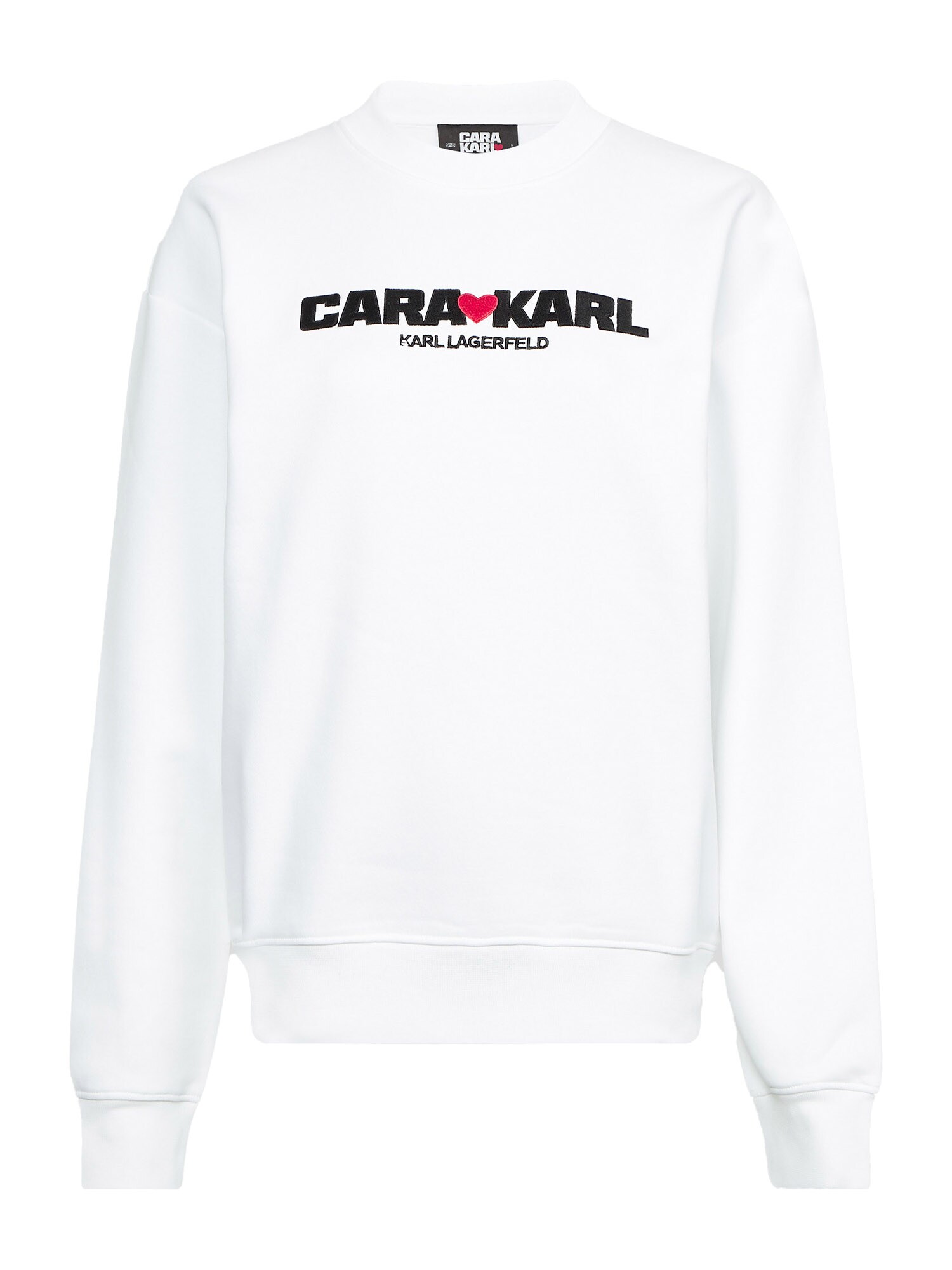 KARL LAGERFELD x CARA DELEVINGNE Sweatshirt  branco