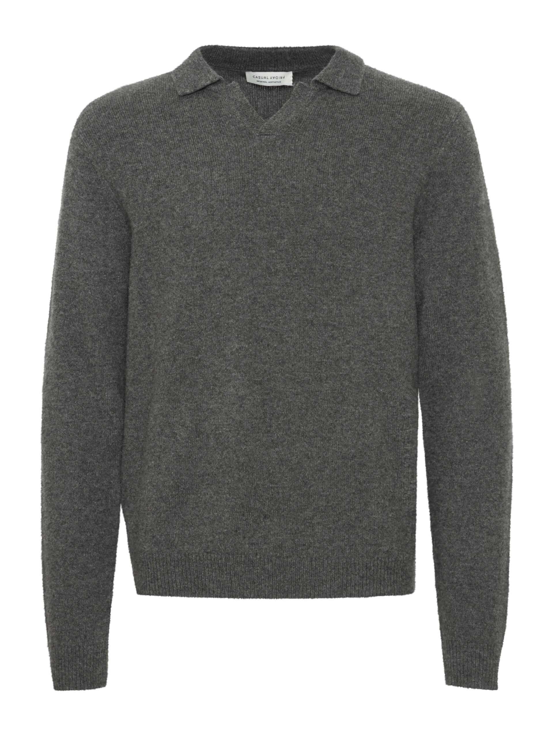 Casual Friday Cfkarl Lambswool Polo Knit tröjor herr – bild 7