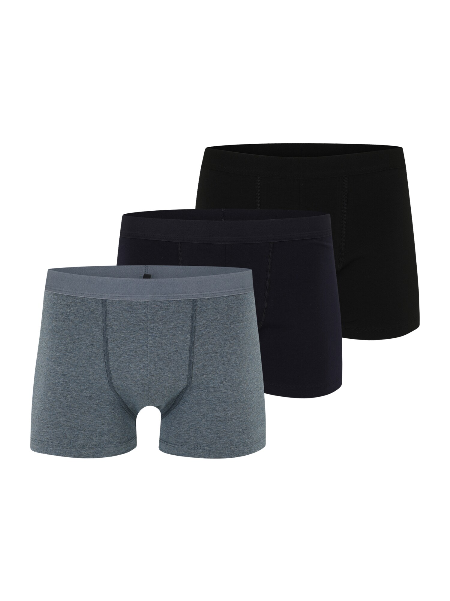 ABOUT YOU Boxeri Mario  albastru marin / albastru amestec / negru