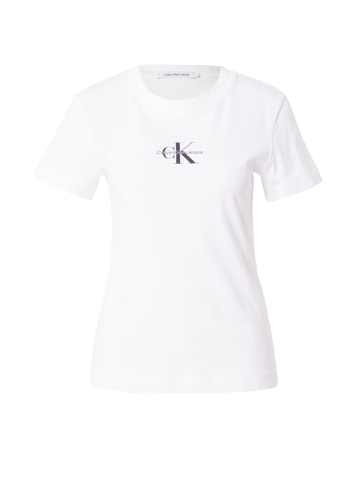 Calvin Klein Jeans Tričko  čierna / biela