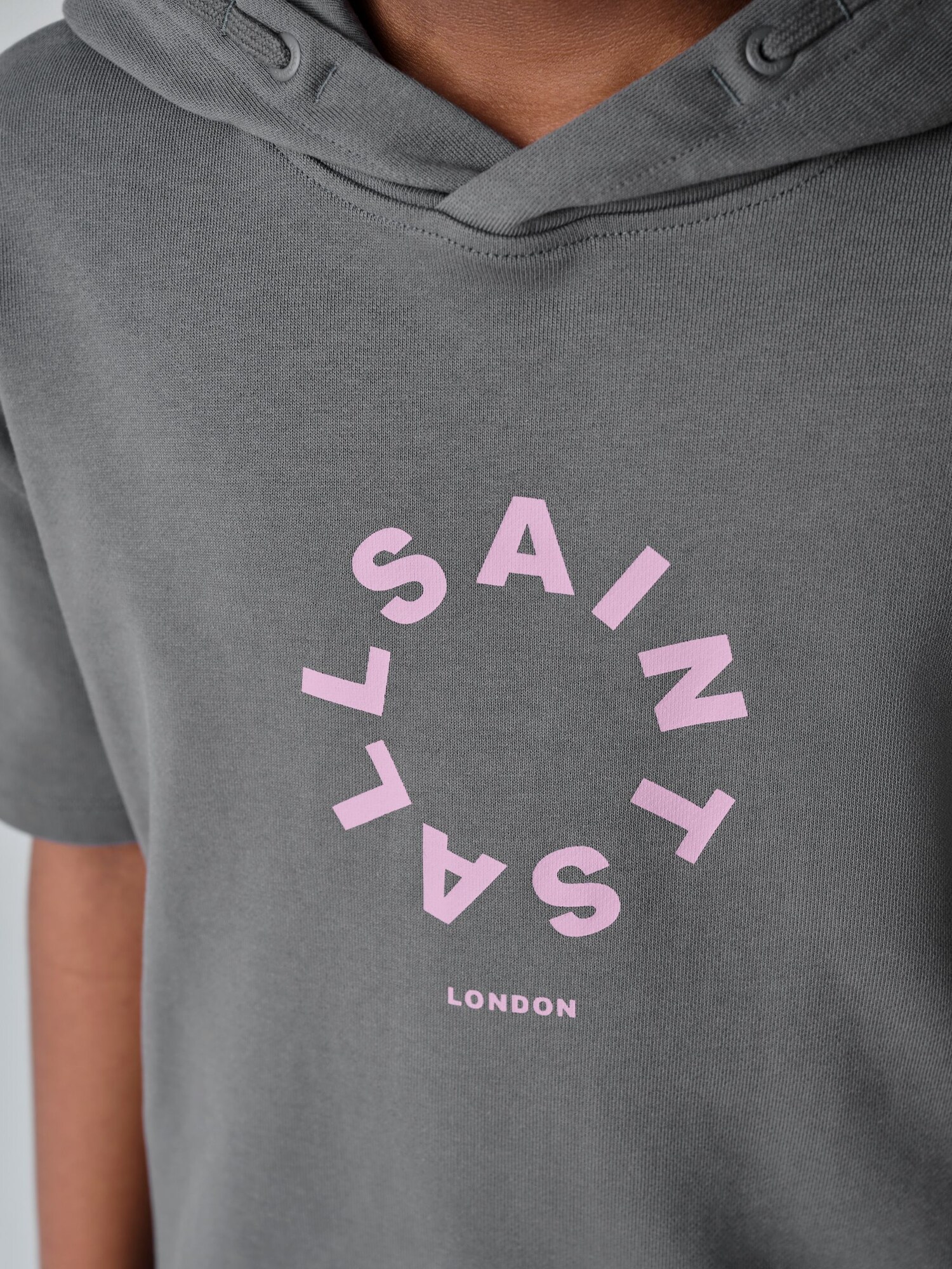 smALLSAINTS Set  sivá / ružová (obrázok 2)