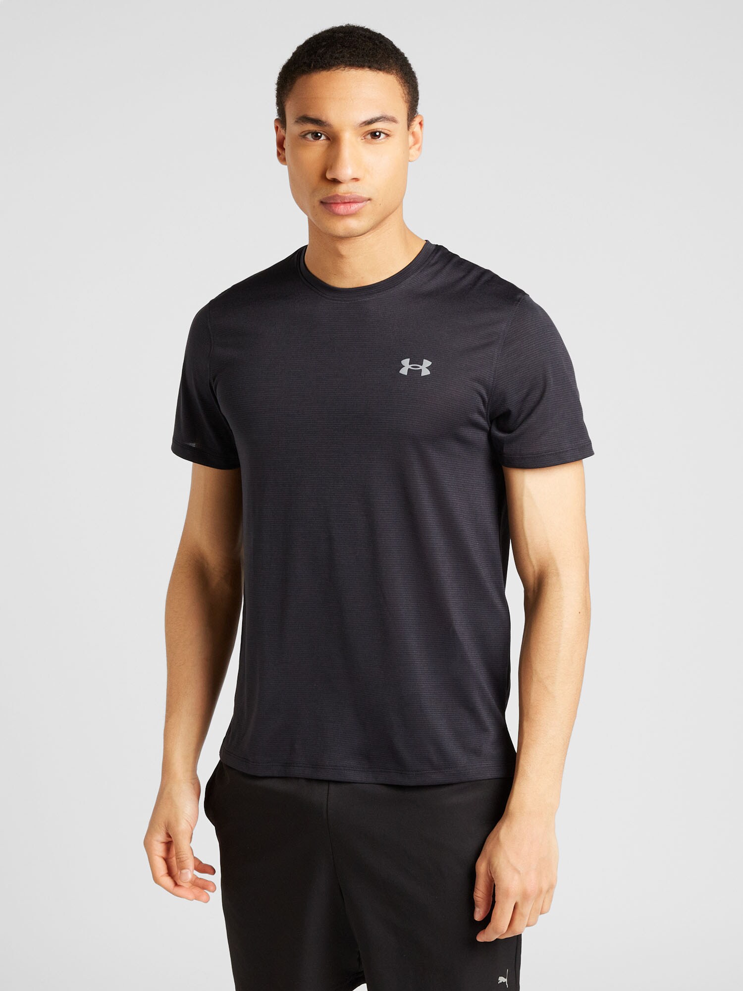UNDER ARMOUR Funkcionális felső 'STREAKER'  fekete / fehér termék 2. képe