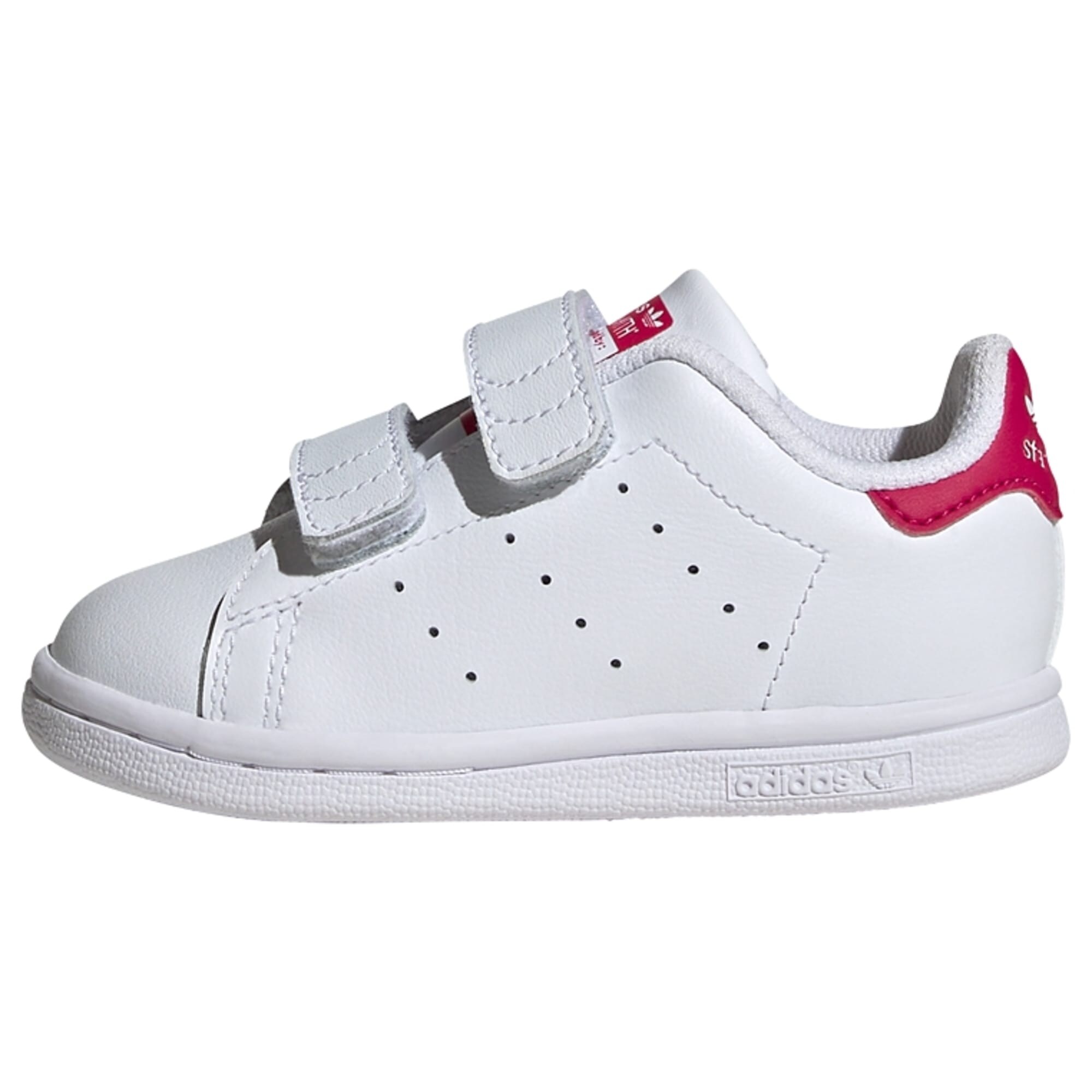 ADIDAS ORIGINALS Sportcipő 'Stan Smith'  sötét-rózsaszín / fehér akciós termékkép 1