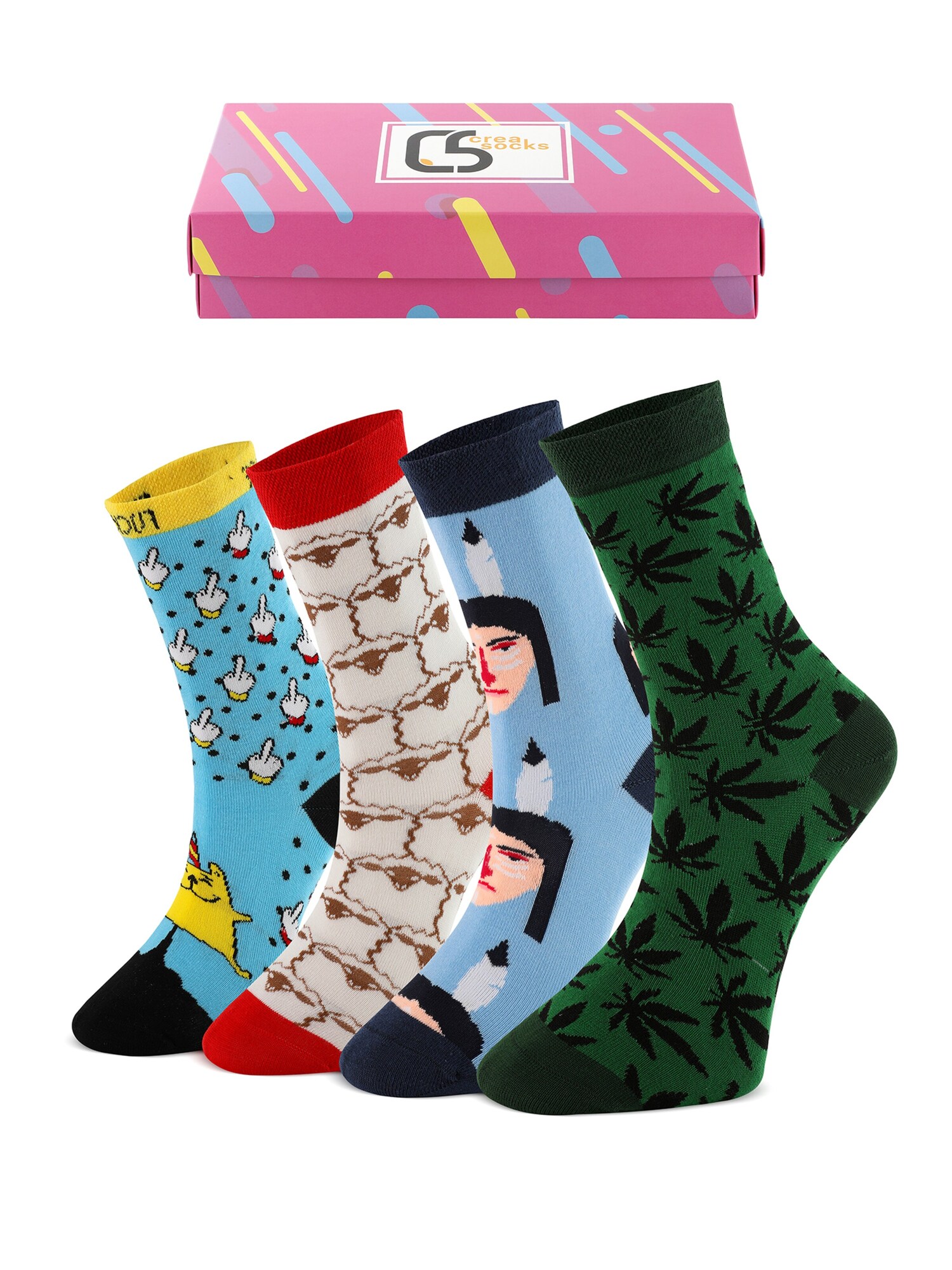 Crea Socks Calcetines 'Bunt'  mezcla de colores