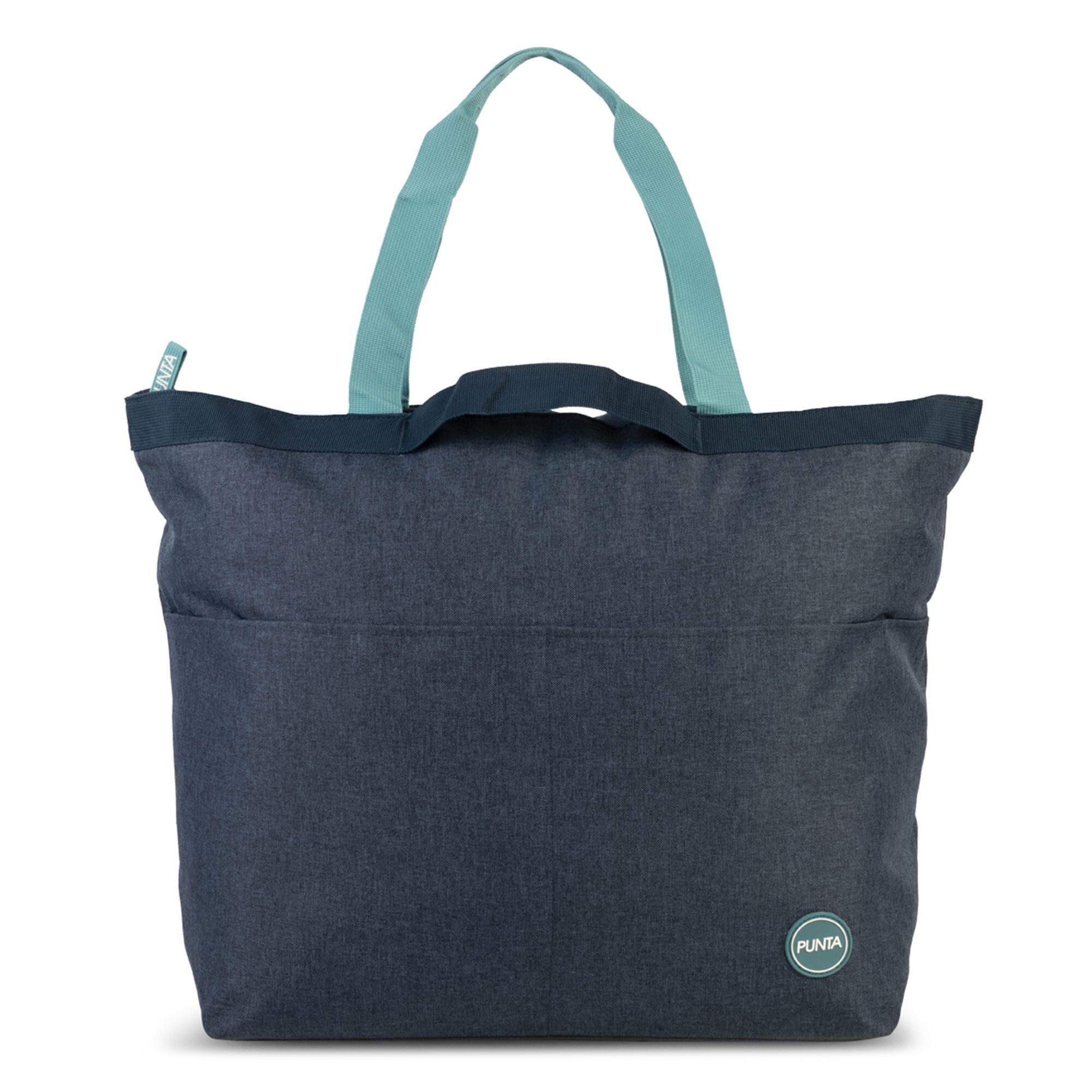 Punta Shopper Donkerblauw / Jade Groen