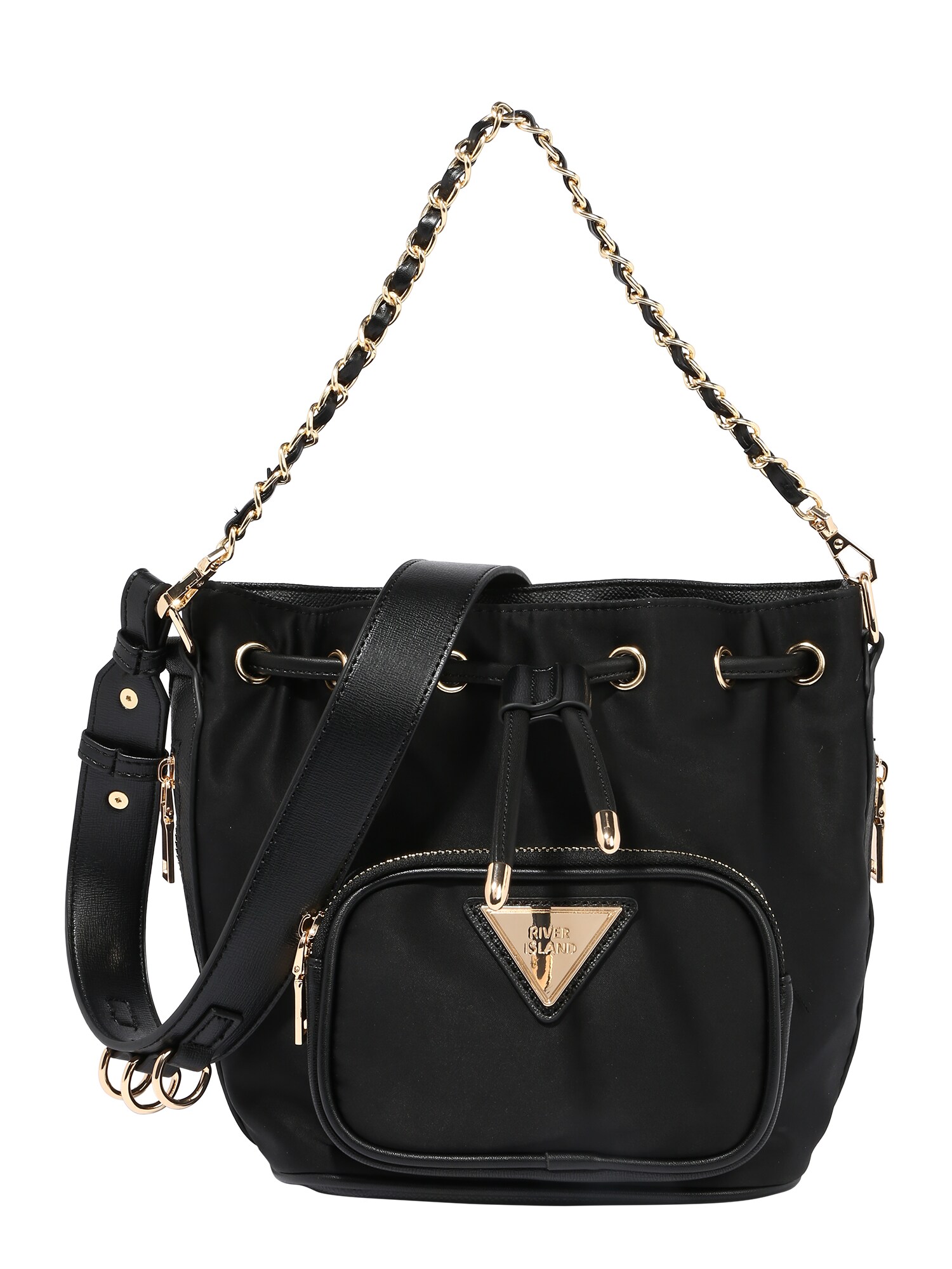 River Island Rankinė ant peties  juoda