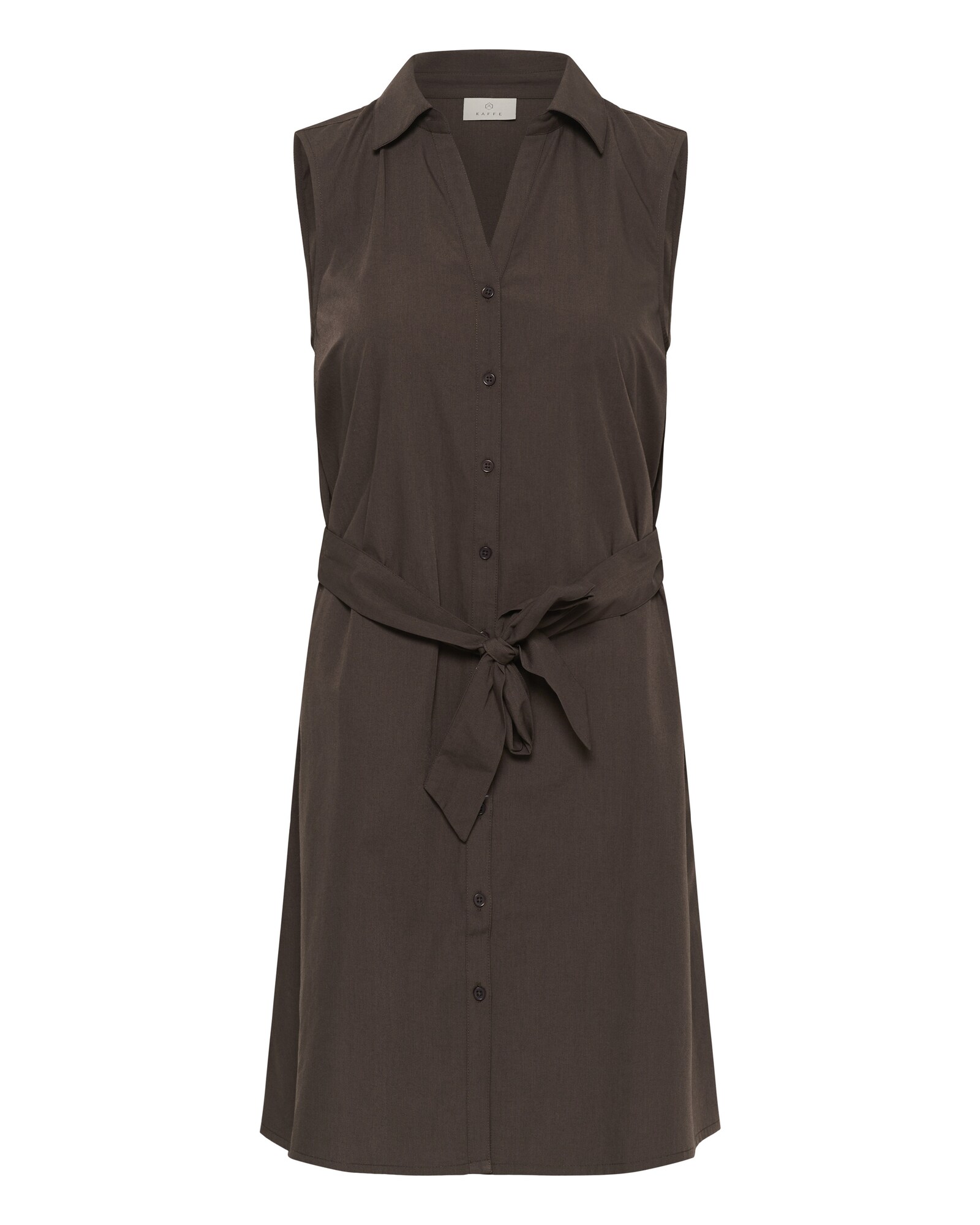 Kaffe Vestido camisero 'KAGiga'  moca