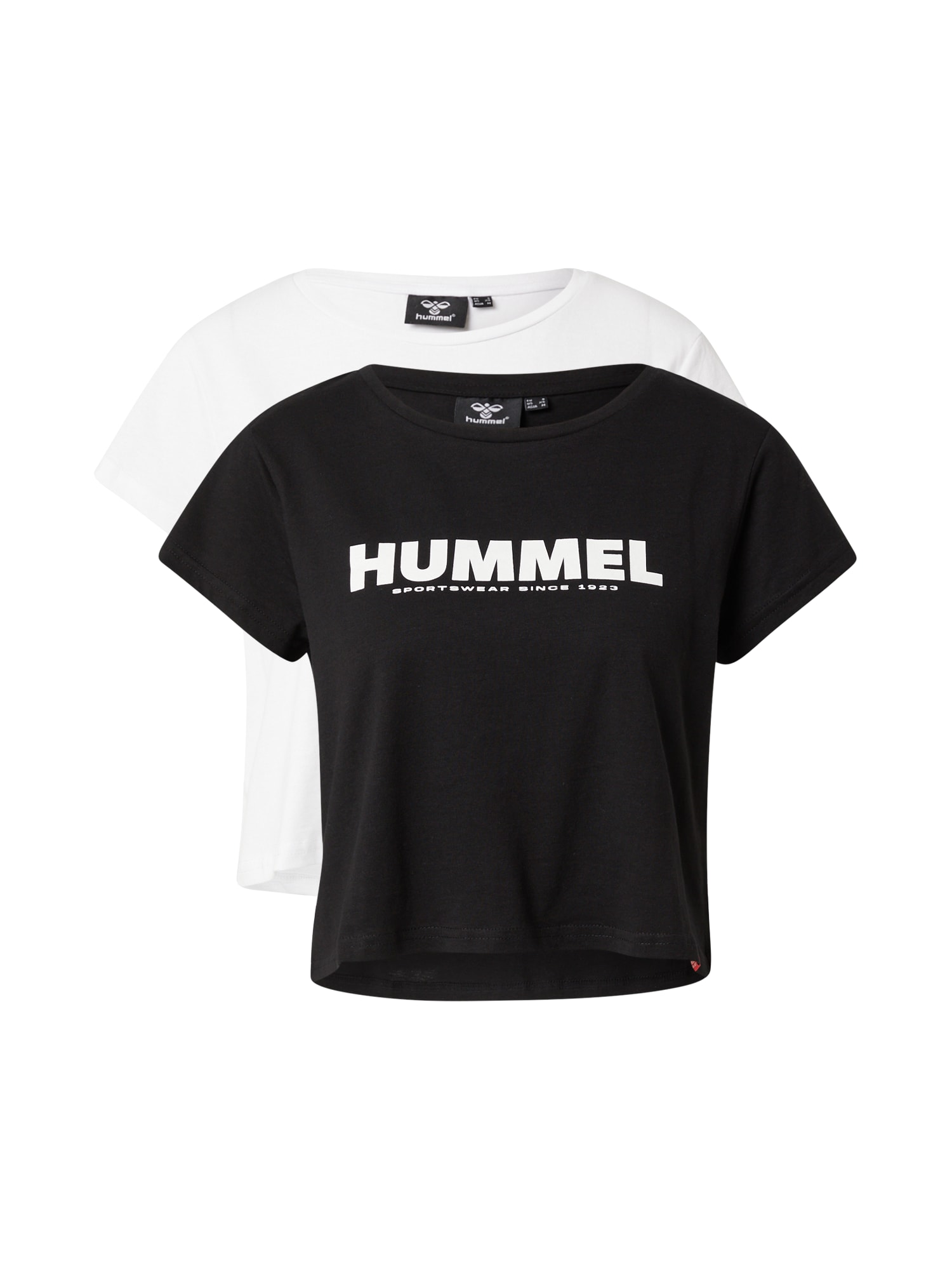 Hummel Функционална тениска  розе / черно / бяло