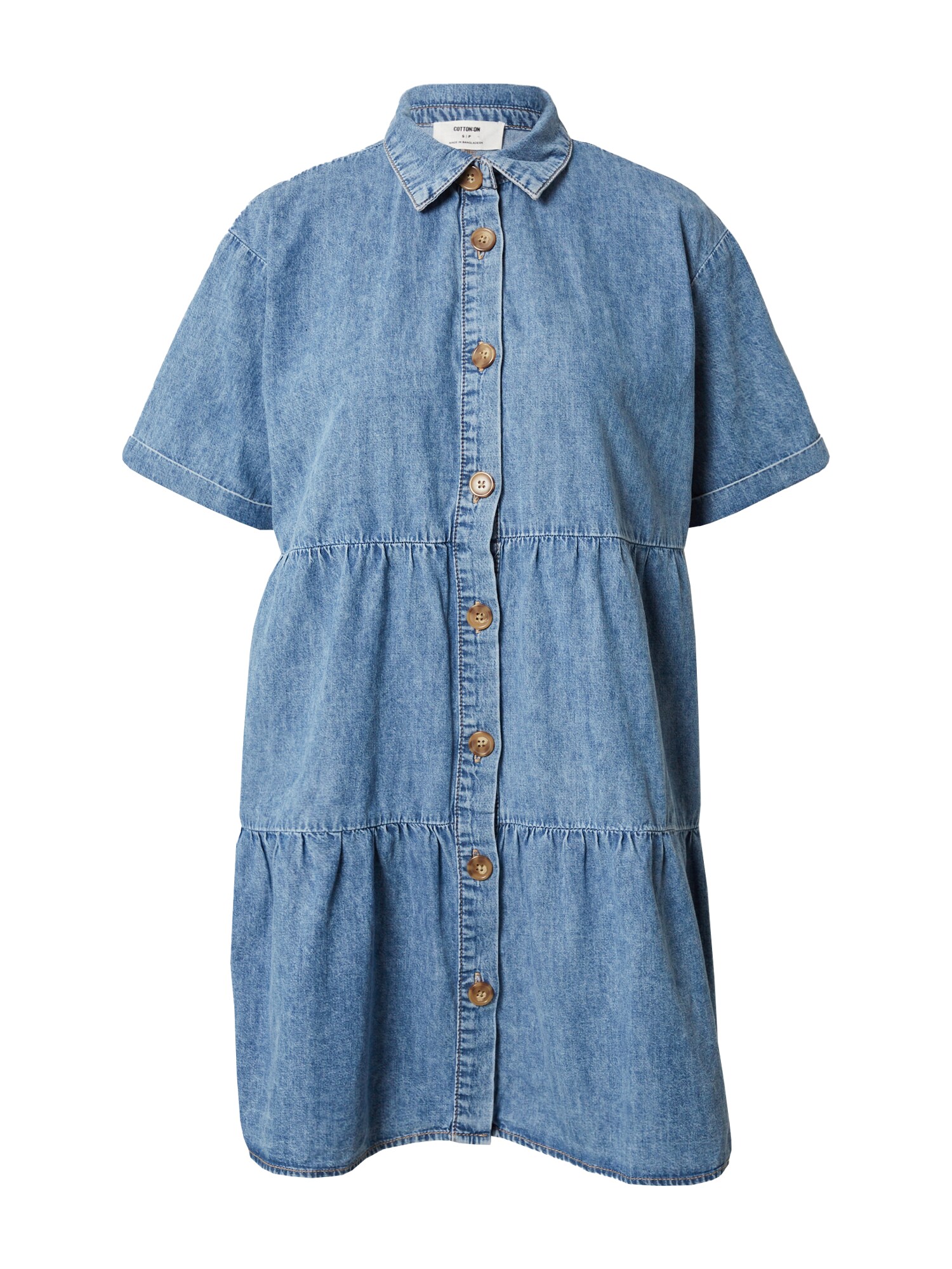 Cotton On Košeľové šaty 'DARCY'  modrá denim
