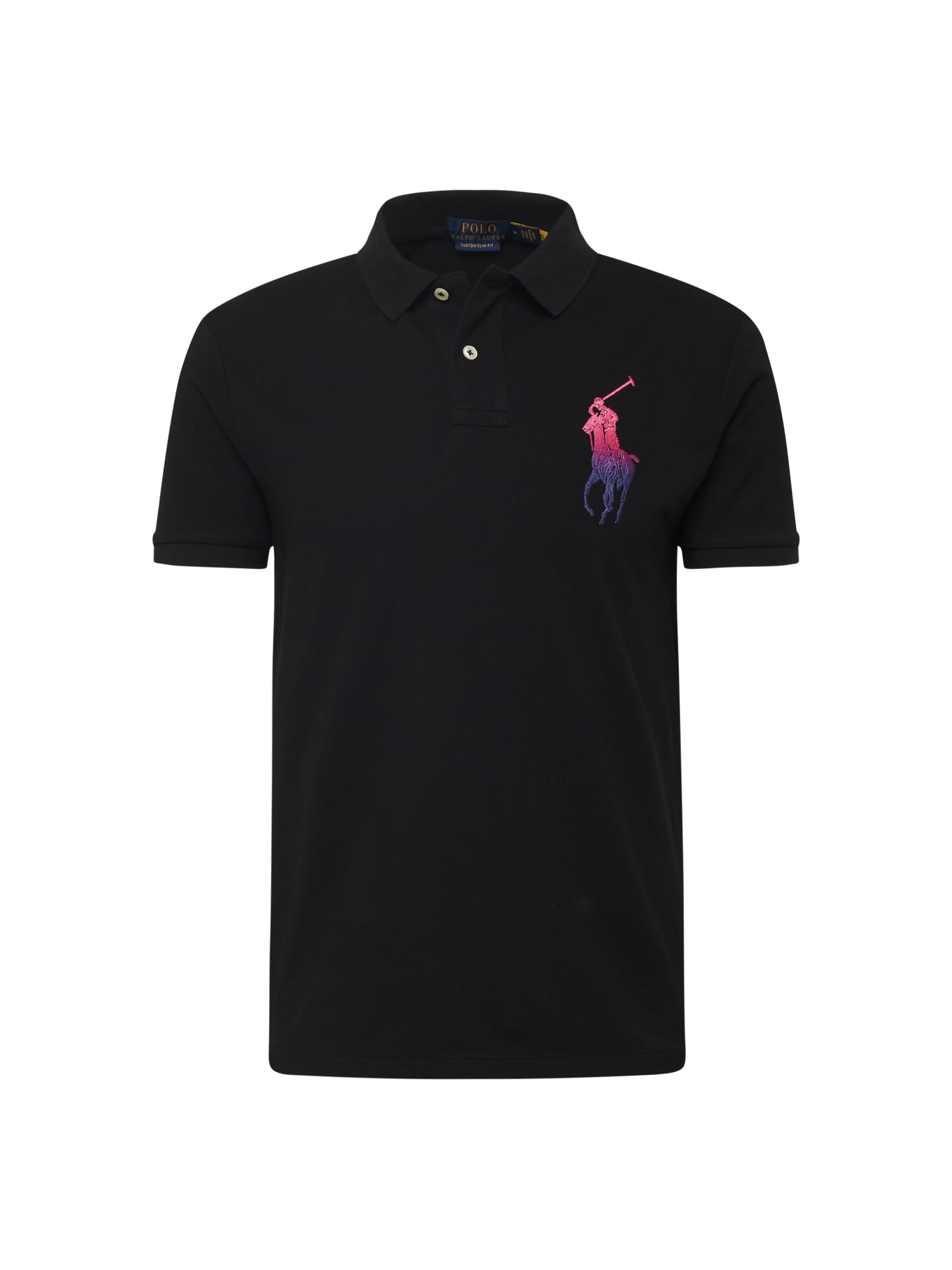 Polo Ralph Lauren Тениска  слива / розово / черно