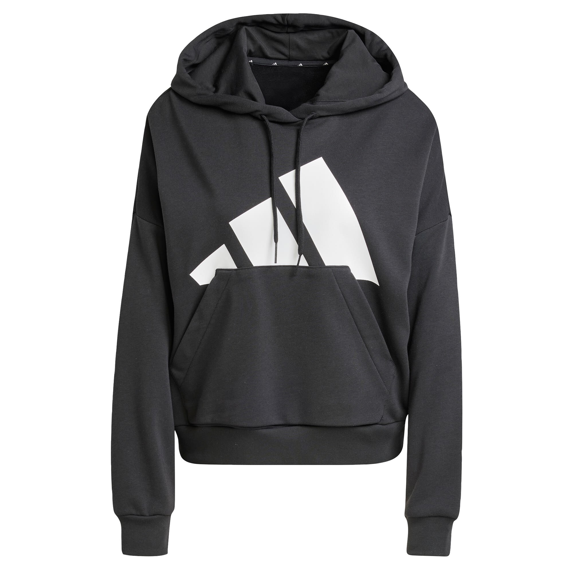 ADIDAS SPORTSWEAR Hanorac sport Essentials  negru / alb