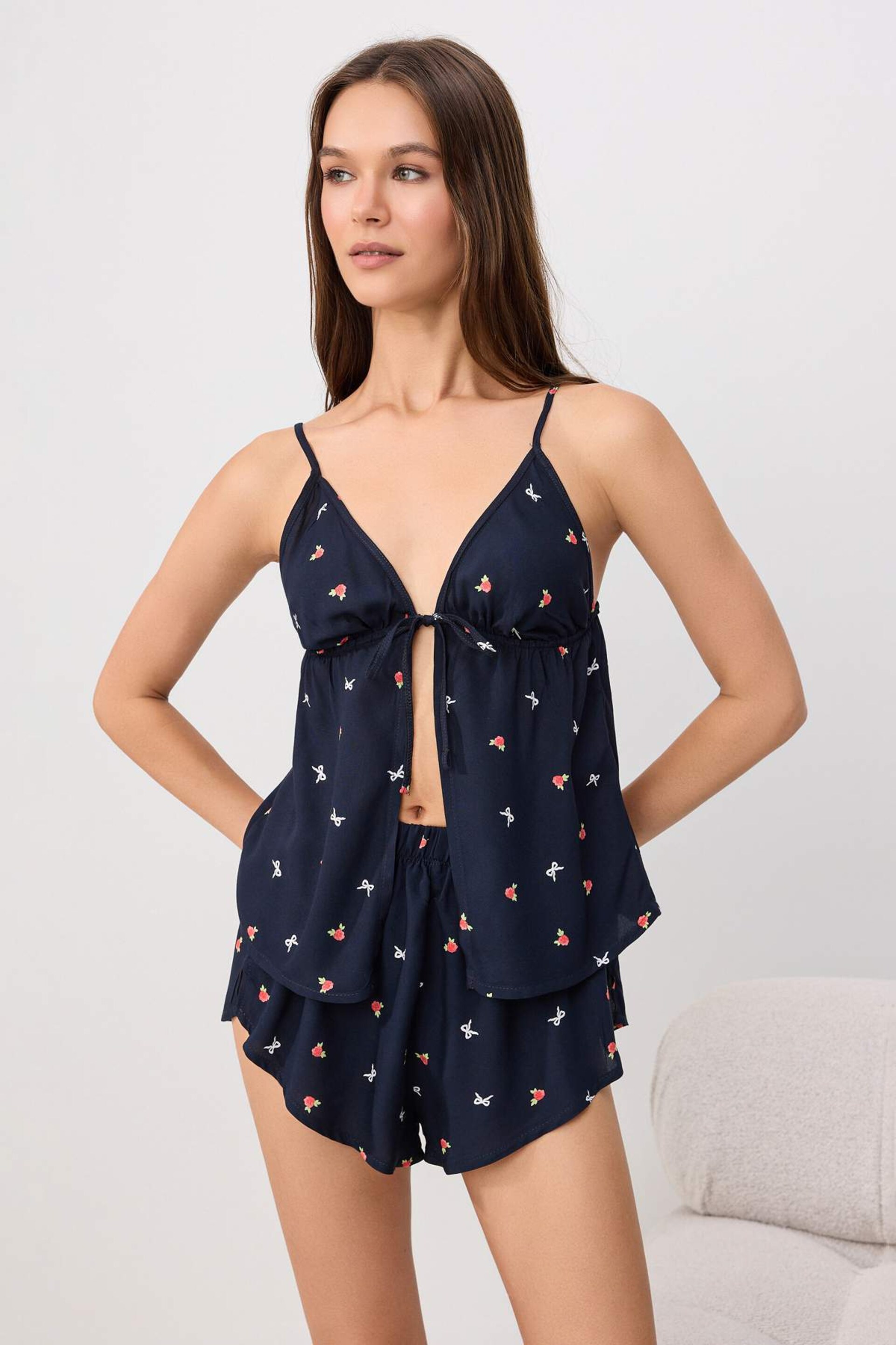 Trendyol Kort pyjamas dam