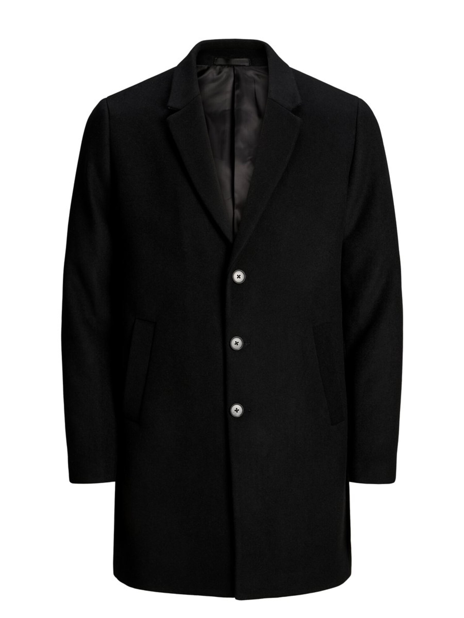 JACK & JONES Rudeninis-žieminis paltas  juoda