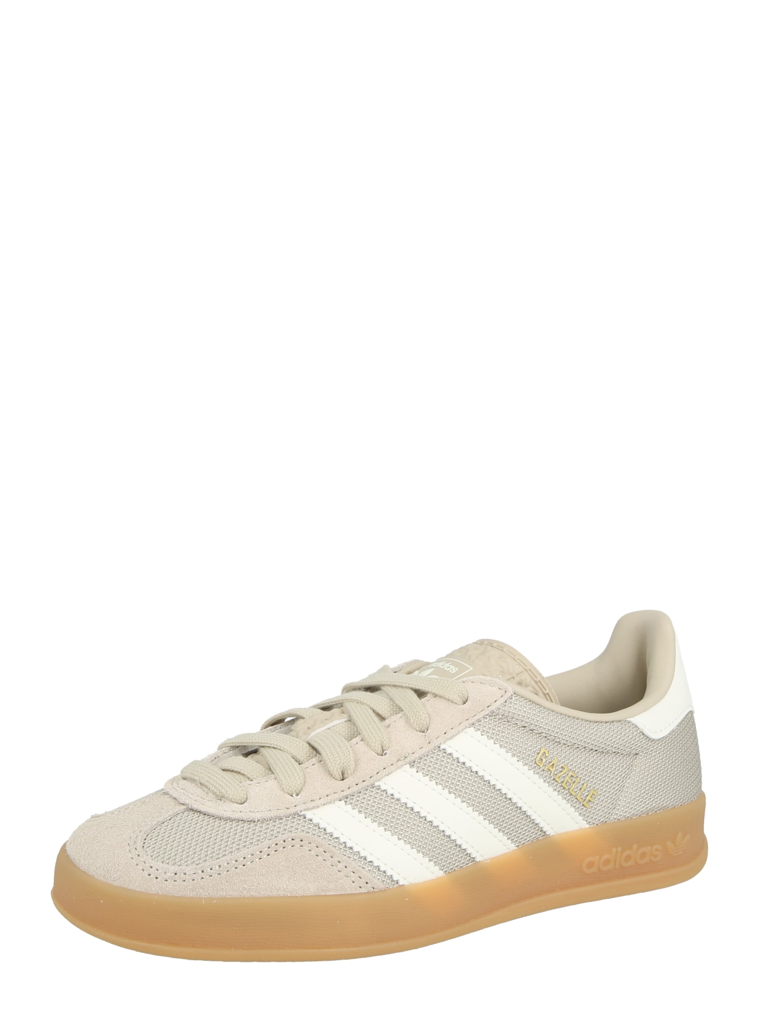 ADIDAS ORIGINALS Tenisky 'GAZELLE'  mokka / biela