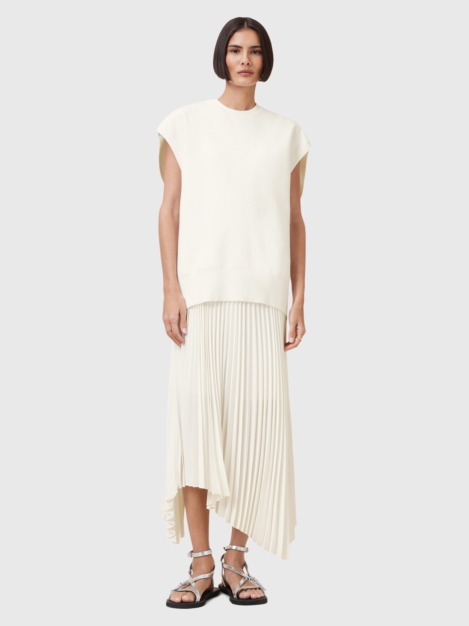 Thumbnail - AllSaints Set: Kleid und Pullunder LEIA HARLEY