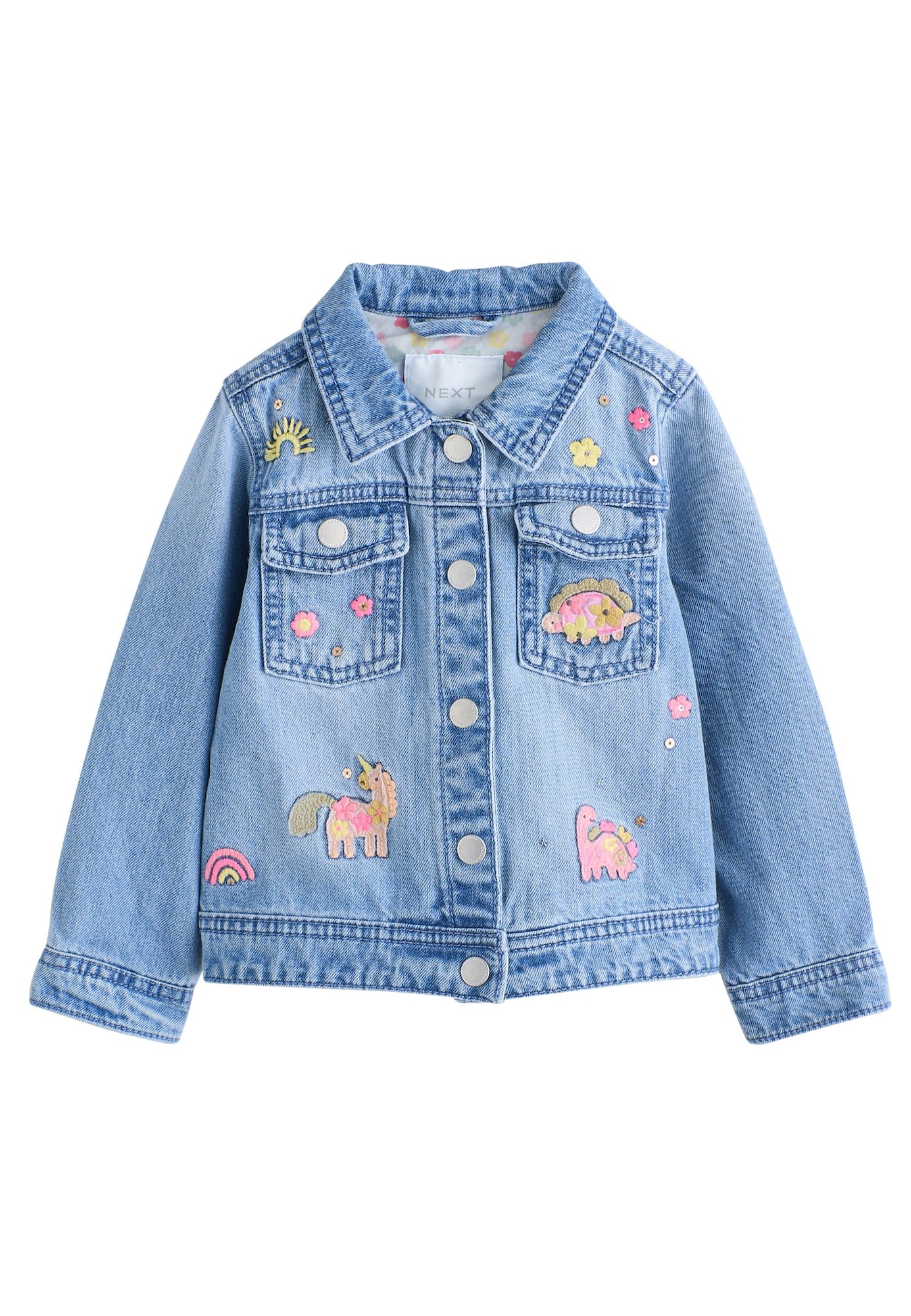 Next Geacă de primăvară-toamnă  albastru denim