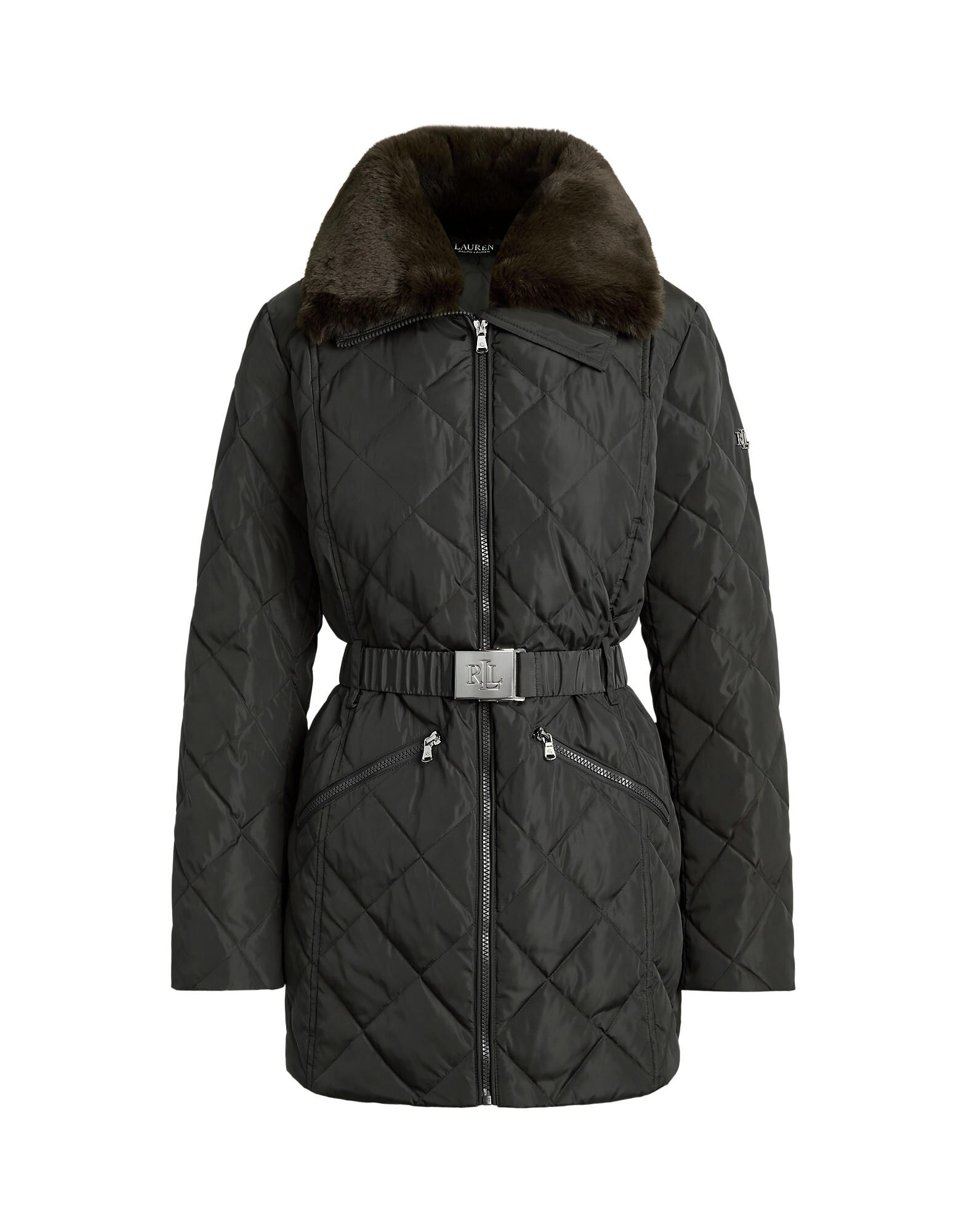 Lauren Ralph Lauren Chaqueta de entretiempo verde oscuro – imagen 1