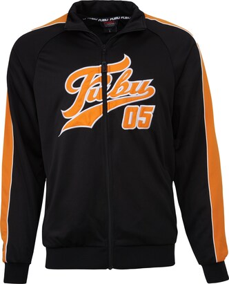 Fubu Tussenjas Oranje / Zwart / Wit