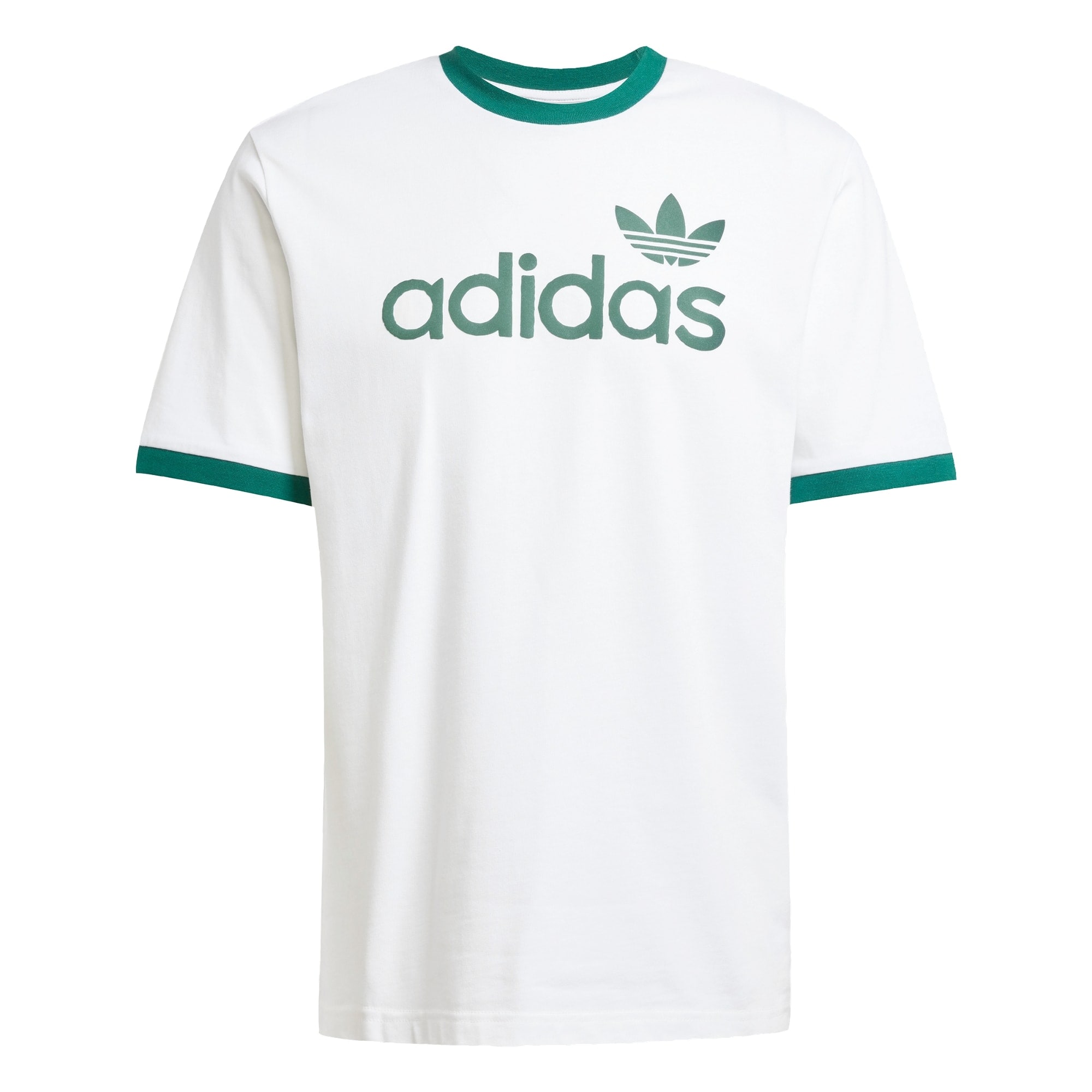 ADIDAS ORIGINALS Póló 'Simple'  sötétzöld / fehér akciós termékkép 1