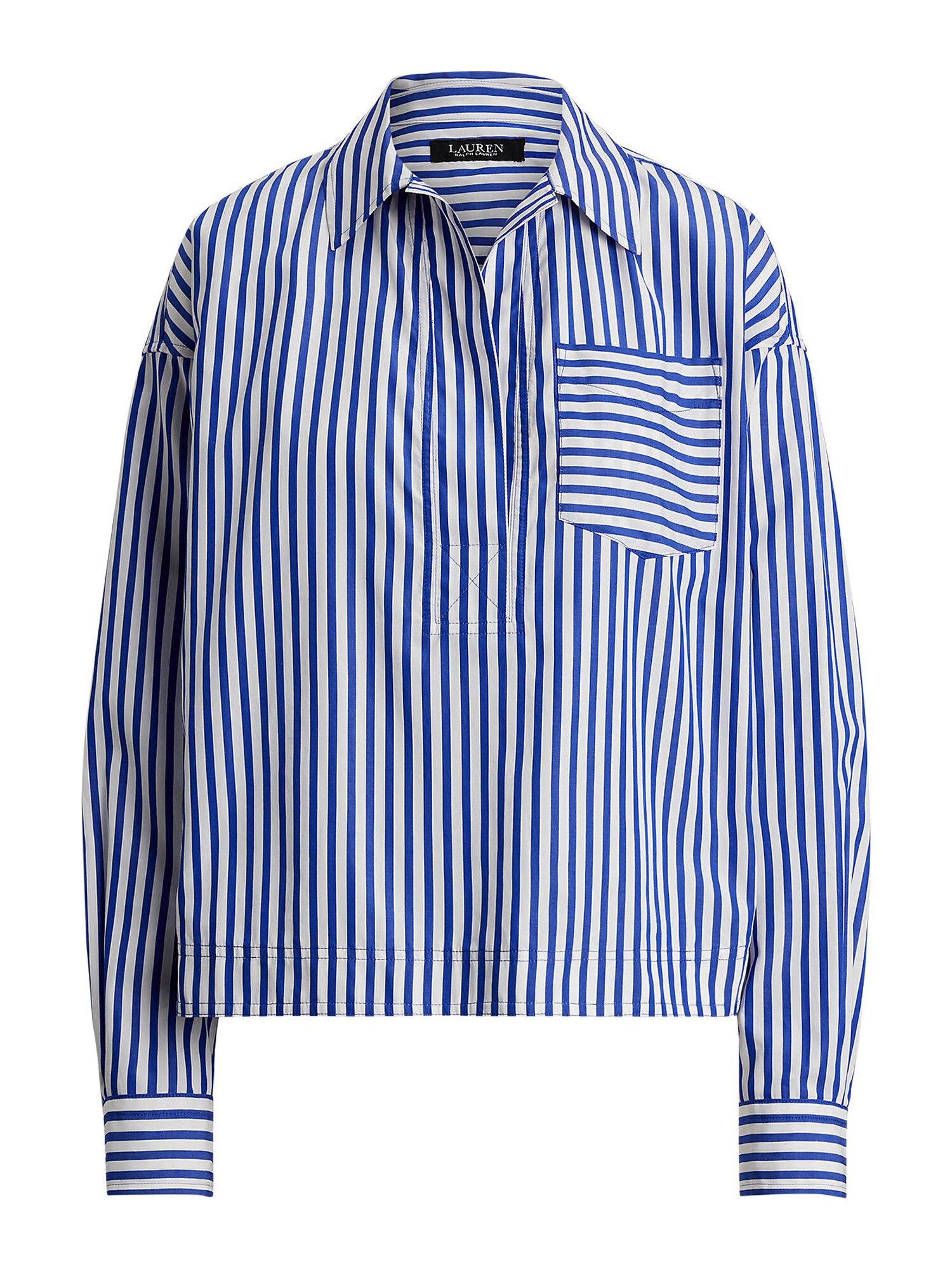 Lauren Ralph Lauren Bluză  albastru / alb