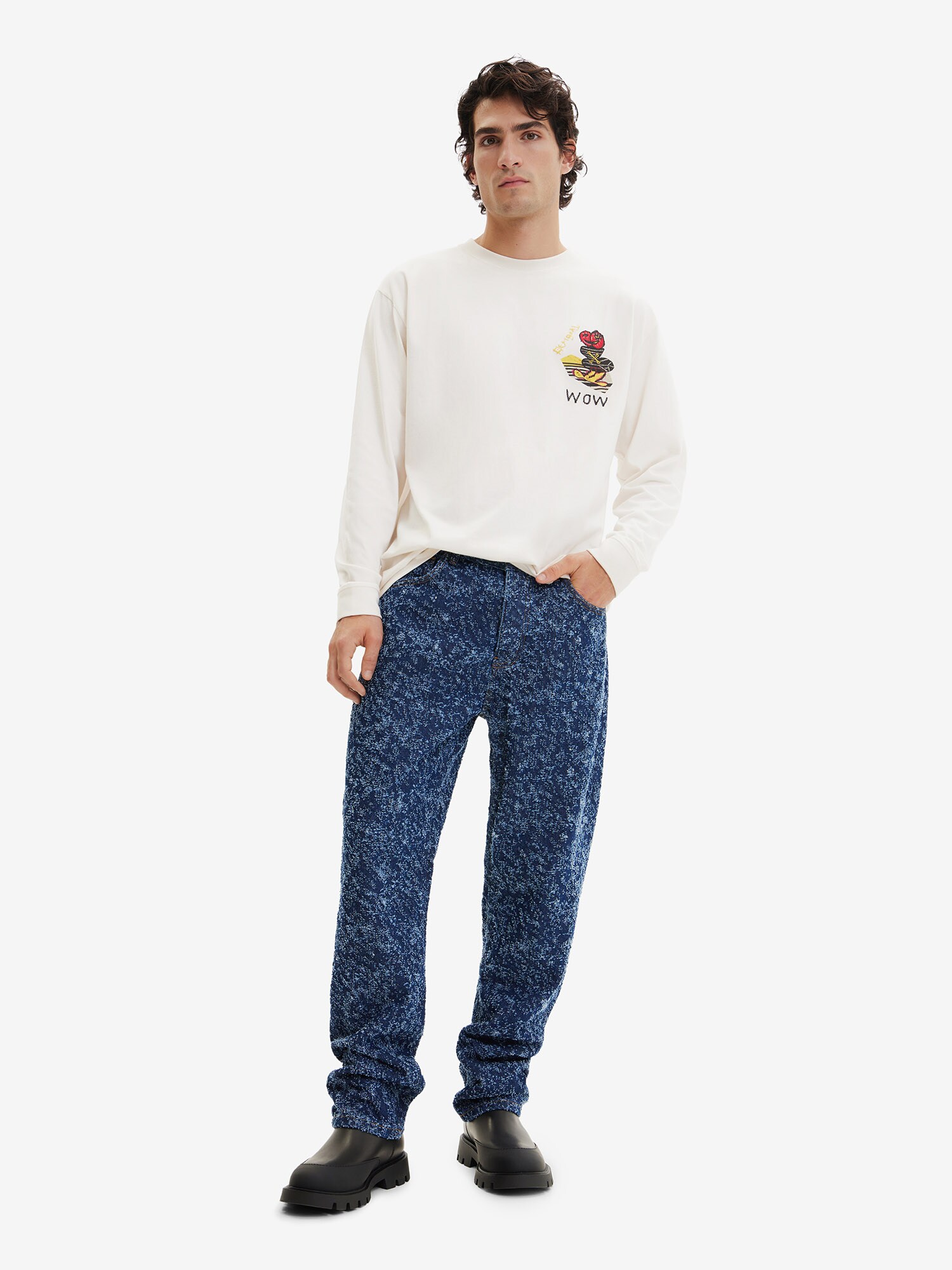 Desigual Farmer  tengerészkék / világoskék termék 2. képe