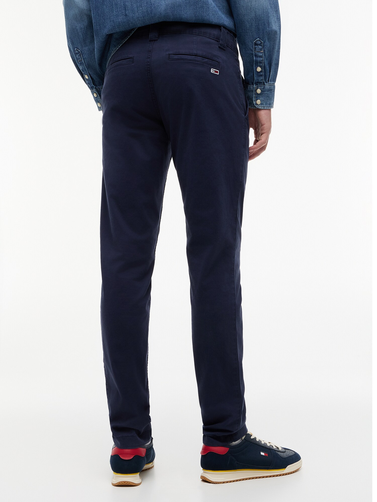 Tommy Jeans Chino nohavice 'Scanton' námornícka modrá (obrázok 3)