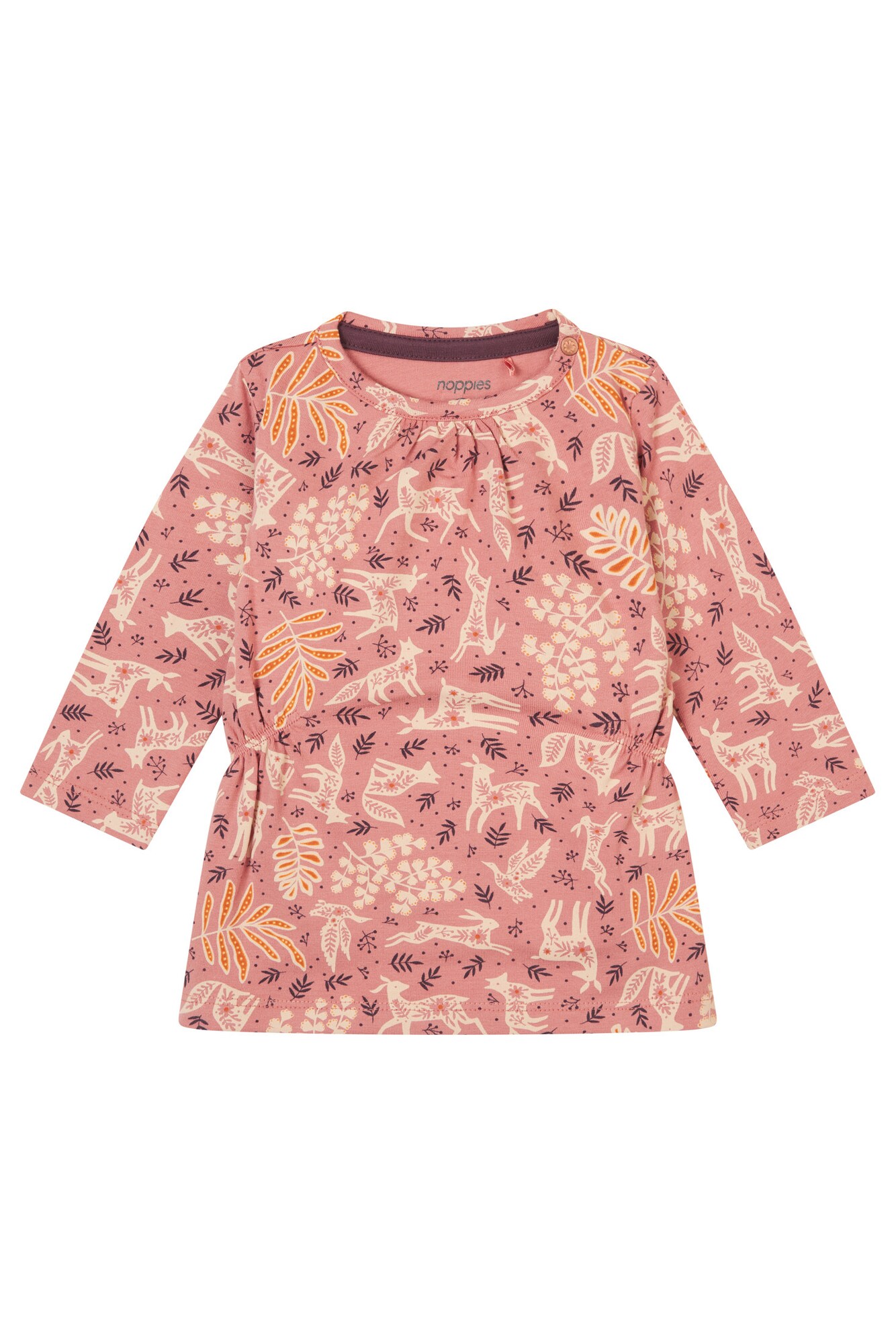 Noppies Jurk 'Faura' Beige / Pink / Rosa / Oudroze