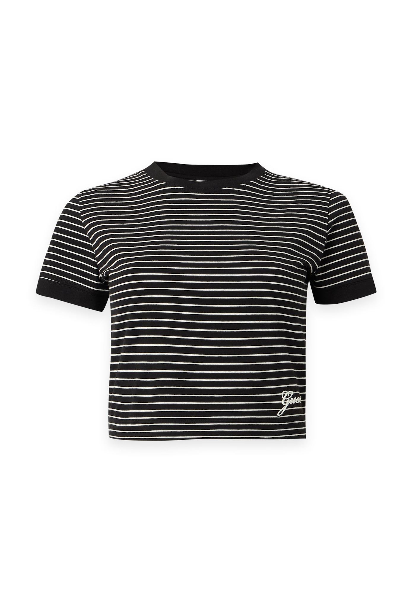 GUESS Camiseta negro / blanco – imagen 9
