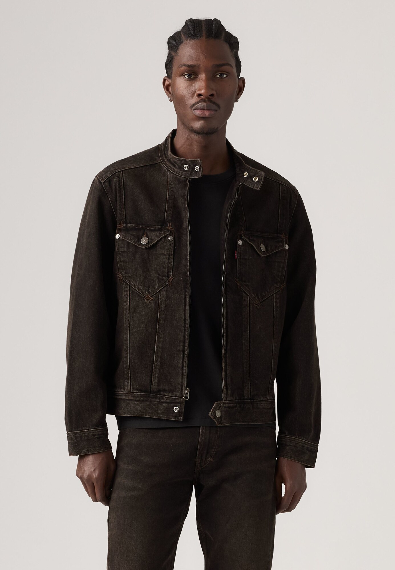 LEVI'S ® Chaqueta de entretiempo  marrón oscuro – imagen 4