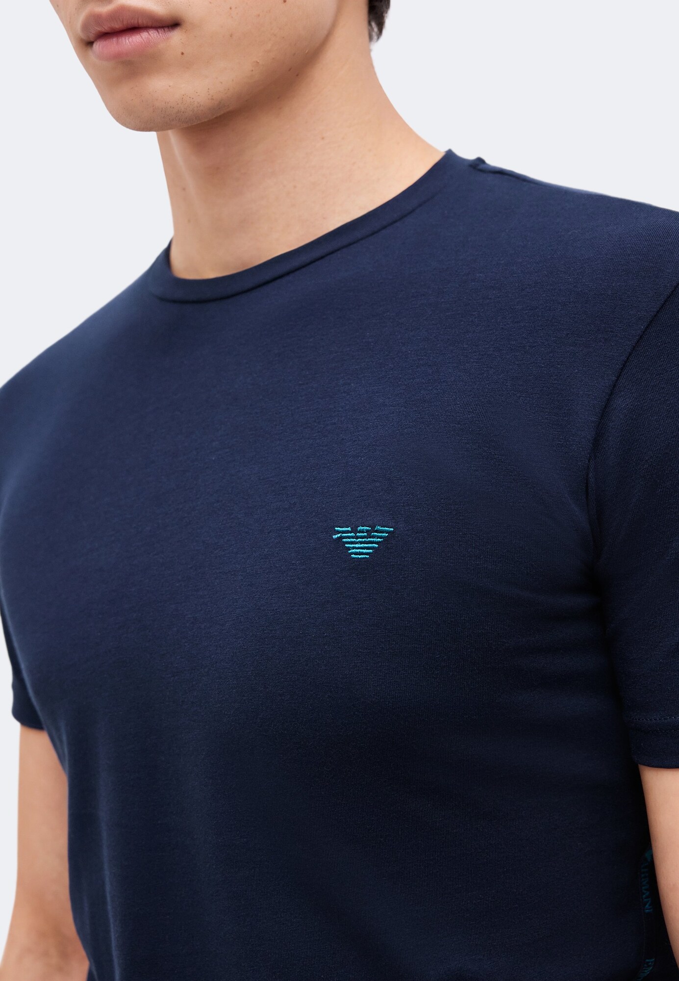Emporio Armani Camiseta Interior De Manga Corta Em000391_af25056 2 Unidades – imagen 2