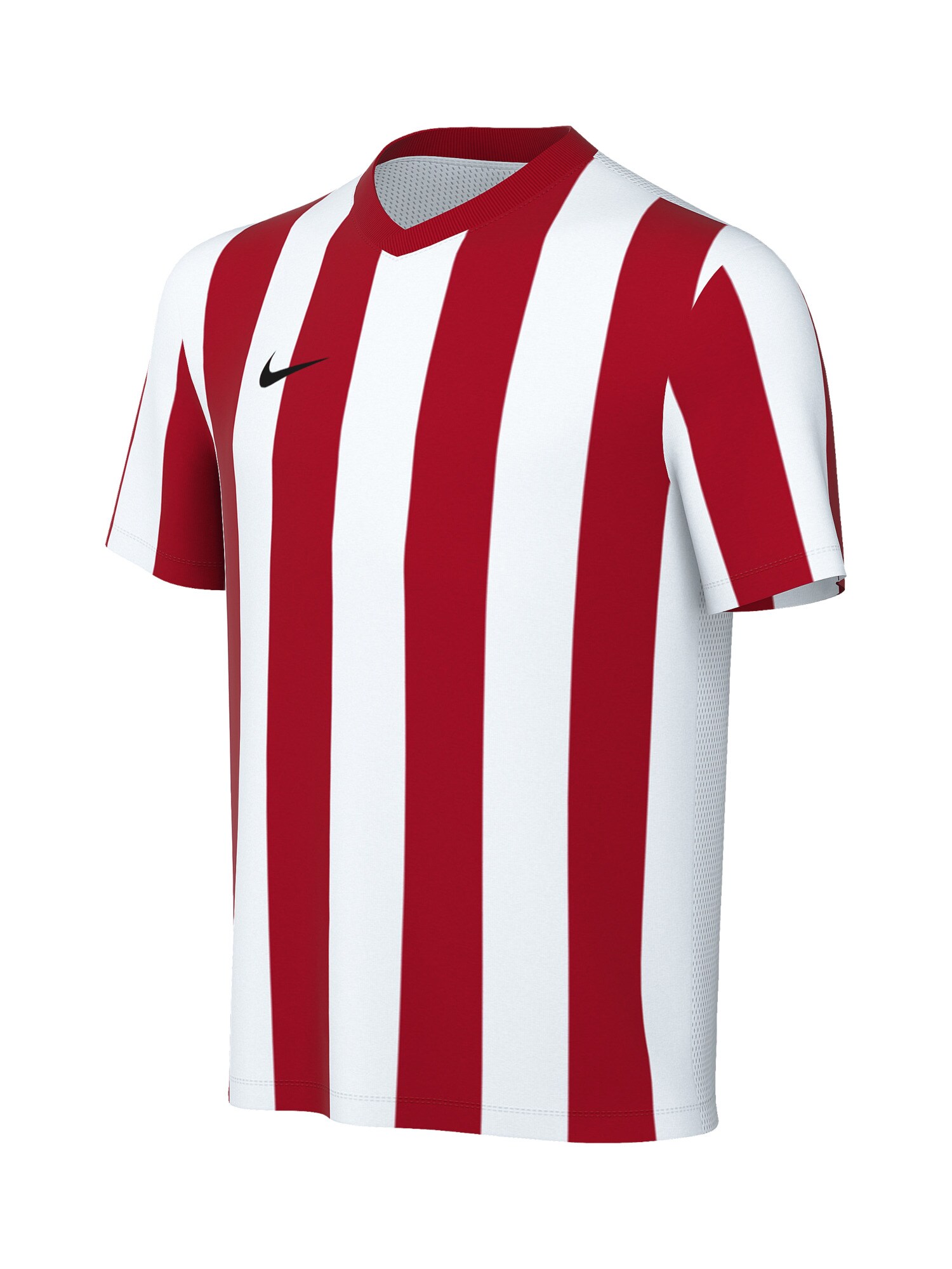 NIKE Tricou funcțional Division V  roșu / negru / alb