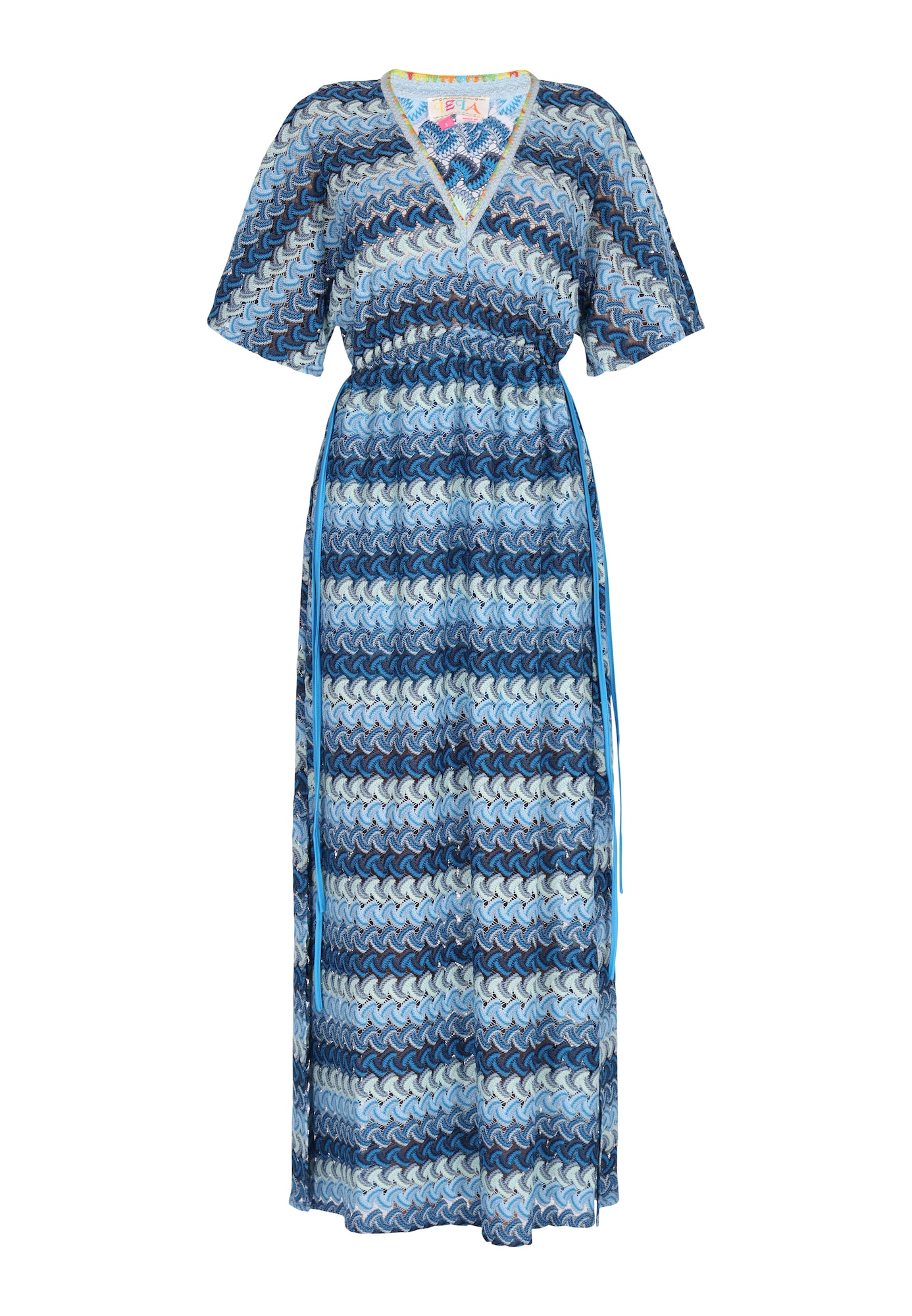 IZIA Rochie de vară  albastru / albastru marin / gri