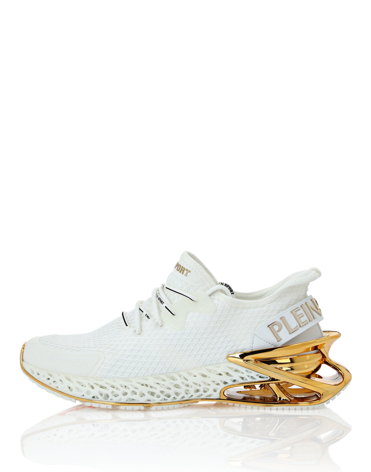 Plein Sport Zapatillas deportivas bajas 'Thunder Force Gen X 01' oro / blanco