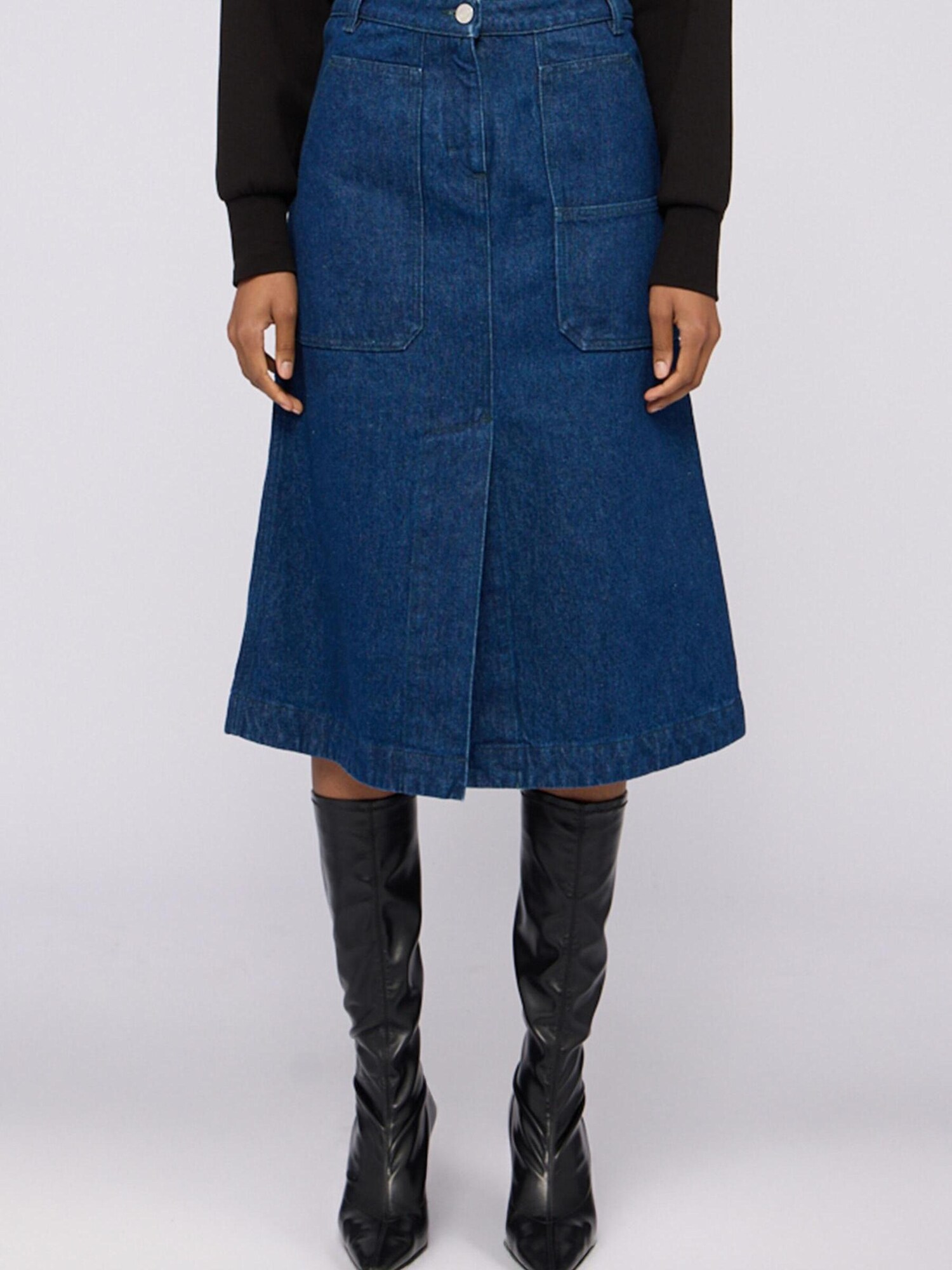 Trussardi Falda azul – imagen 2