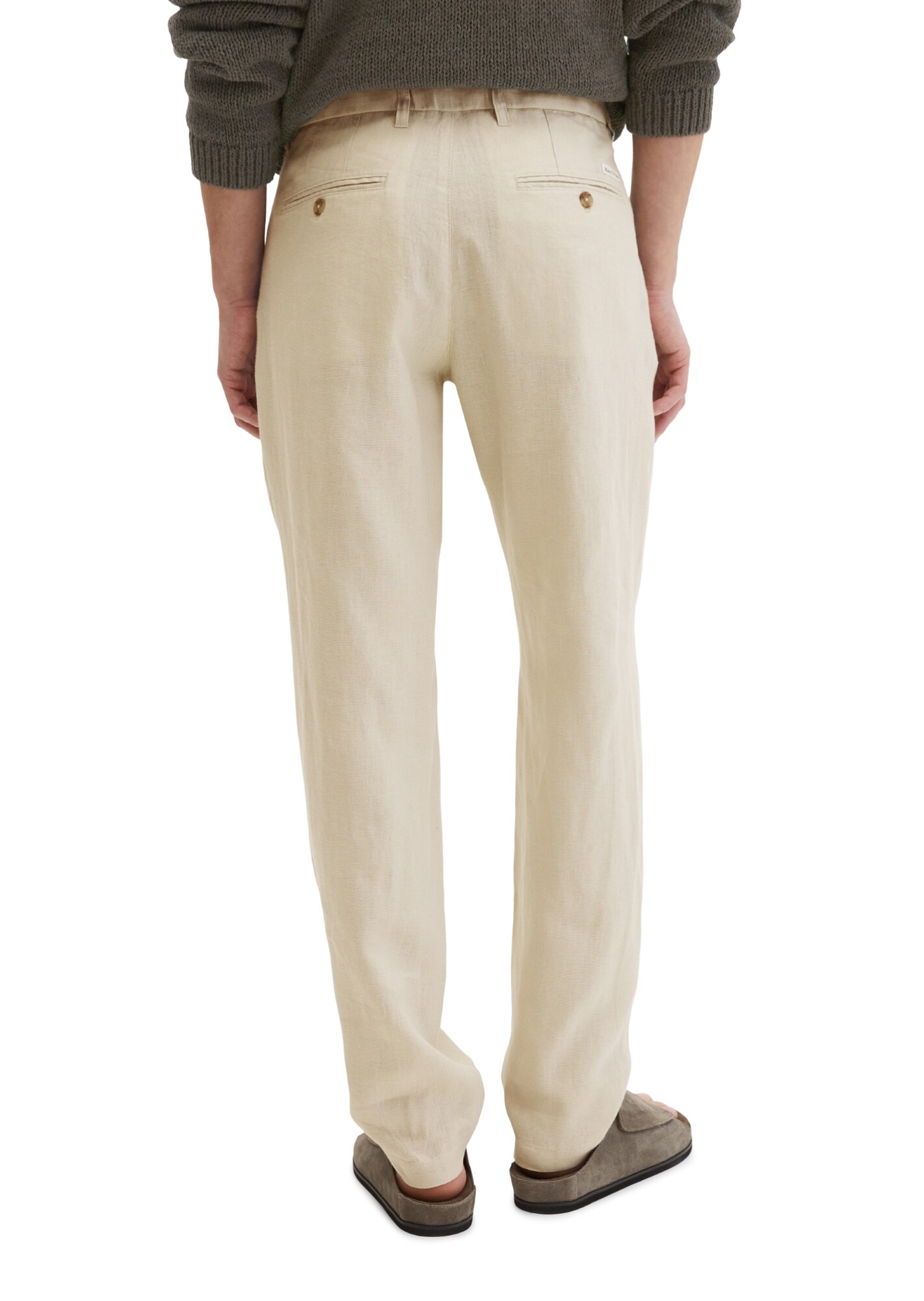Marc O'Polo Pantalón plisado 'Osby'  crema – imagen 4