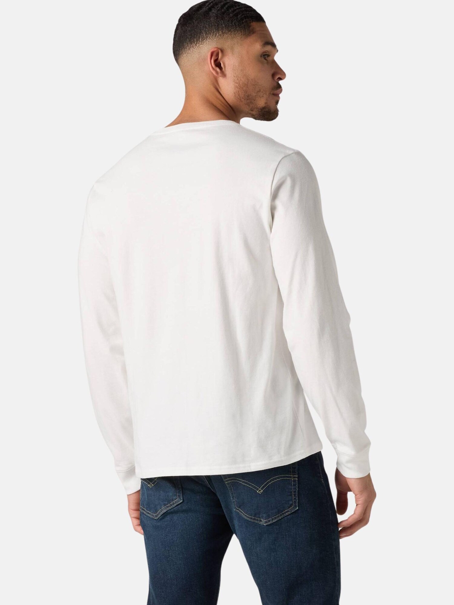 LEVI'S ® Jersey 'LEVI'S LS ORIGINAL HM TEE Maglieria'  blanco – imagen 3