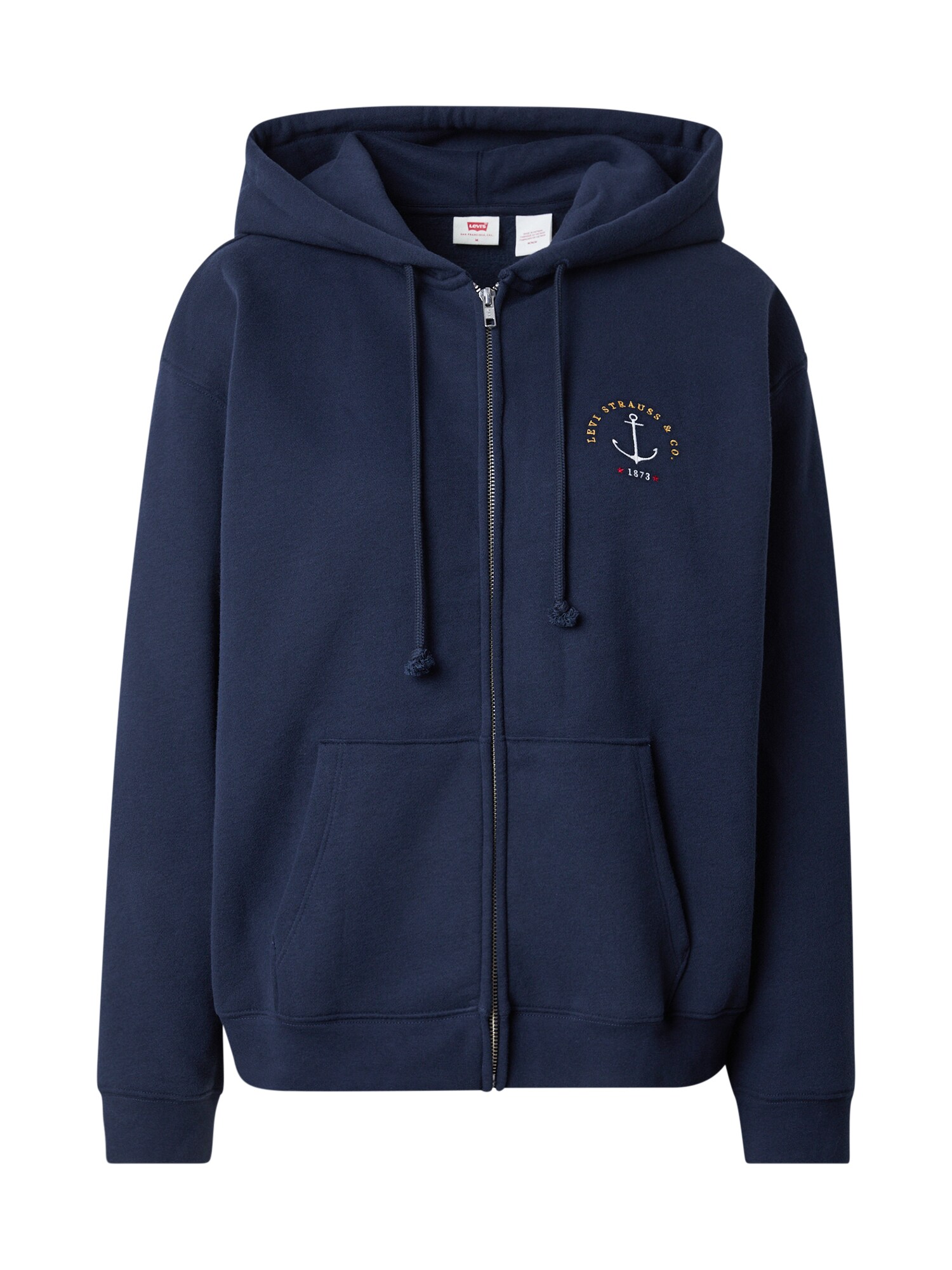 LEVIS ® Hanorac  albastru închis / galben / verde / roșu