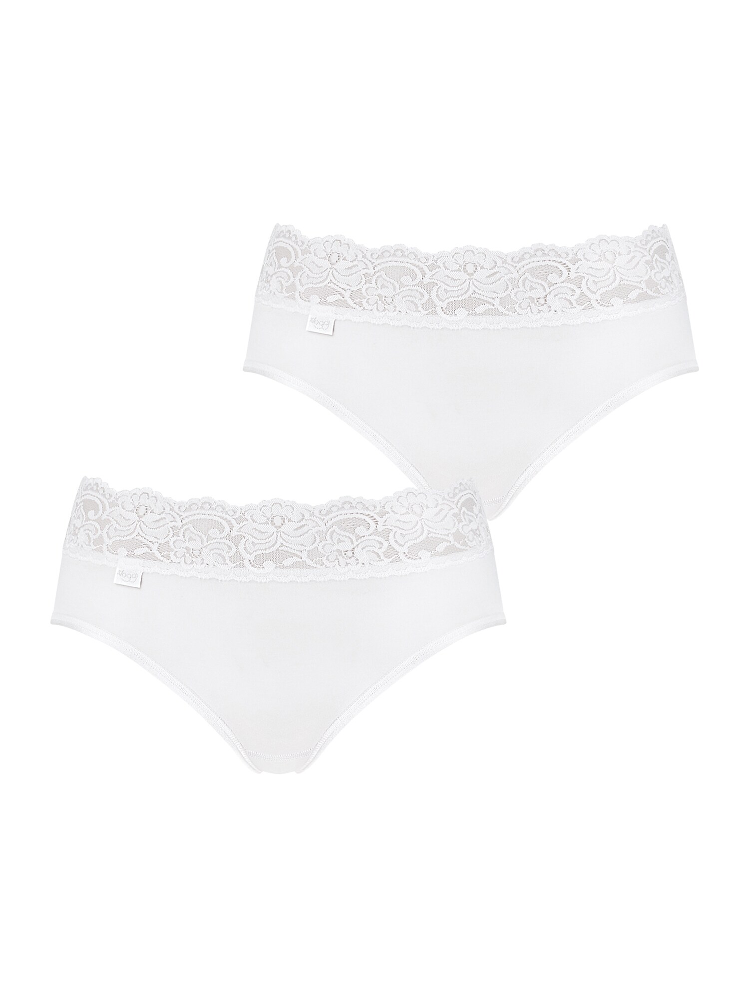SLOGGI Braga 'Romance'  blanco
