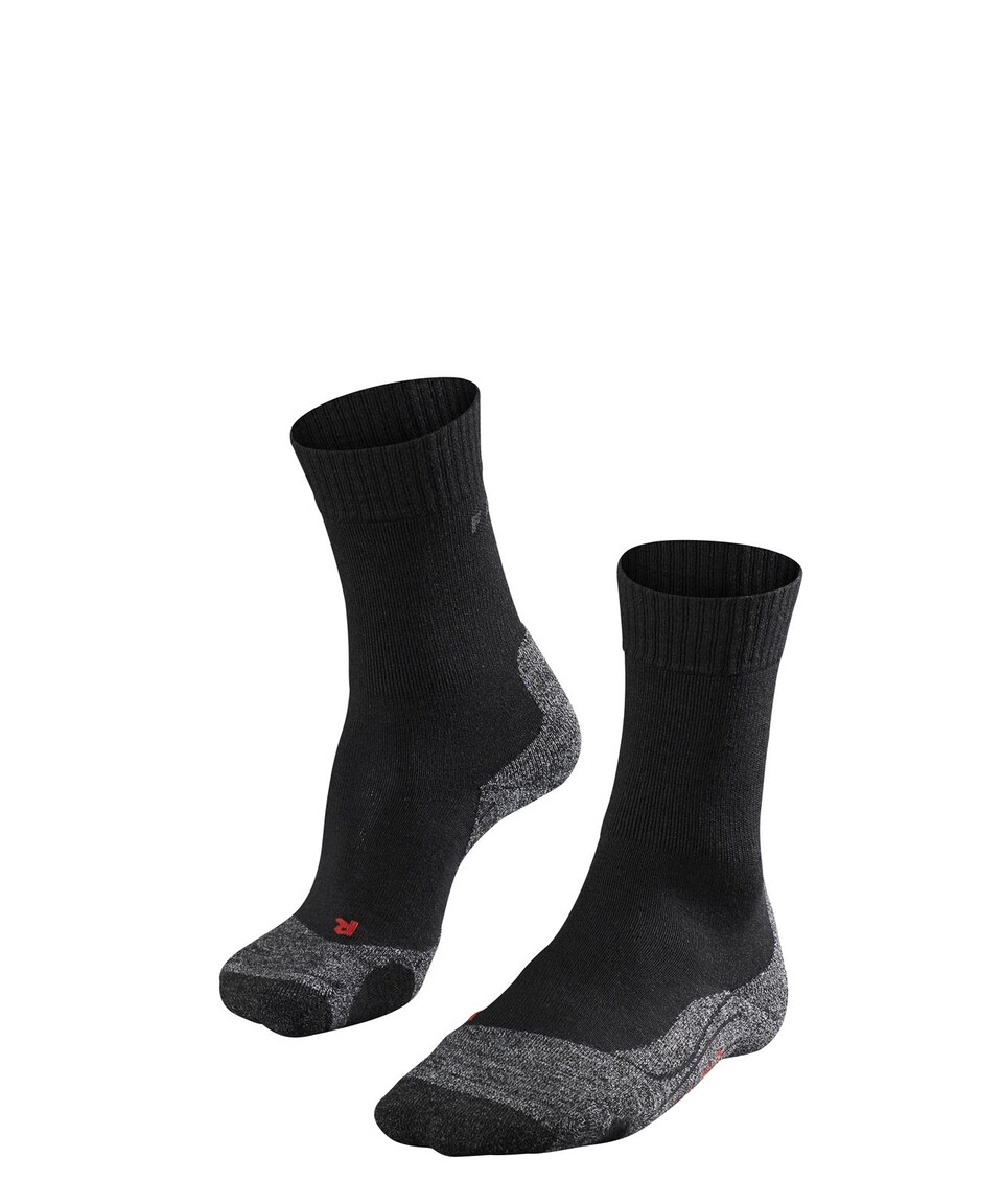 Sportsockor grå / orangeröd