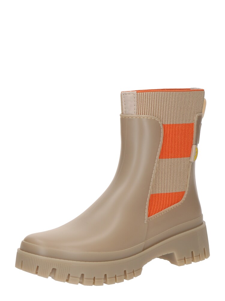 LEMON JELLY Gummistiefel 'SELENA' Damen Größe 40 nude / dunkelorange Winterschuhe
