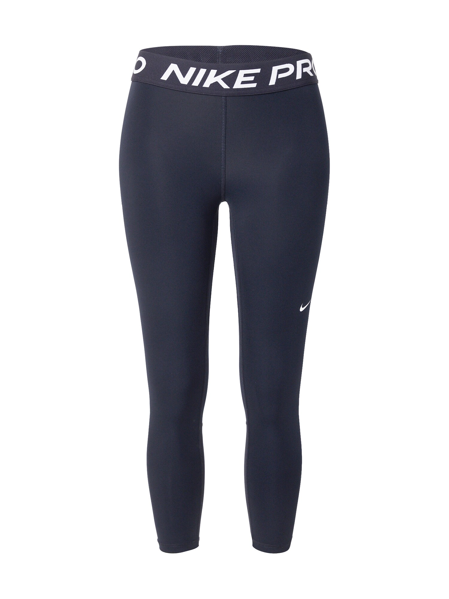 NIKE Pantaloni sport  negru / alb