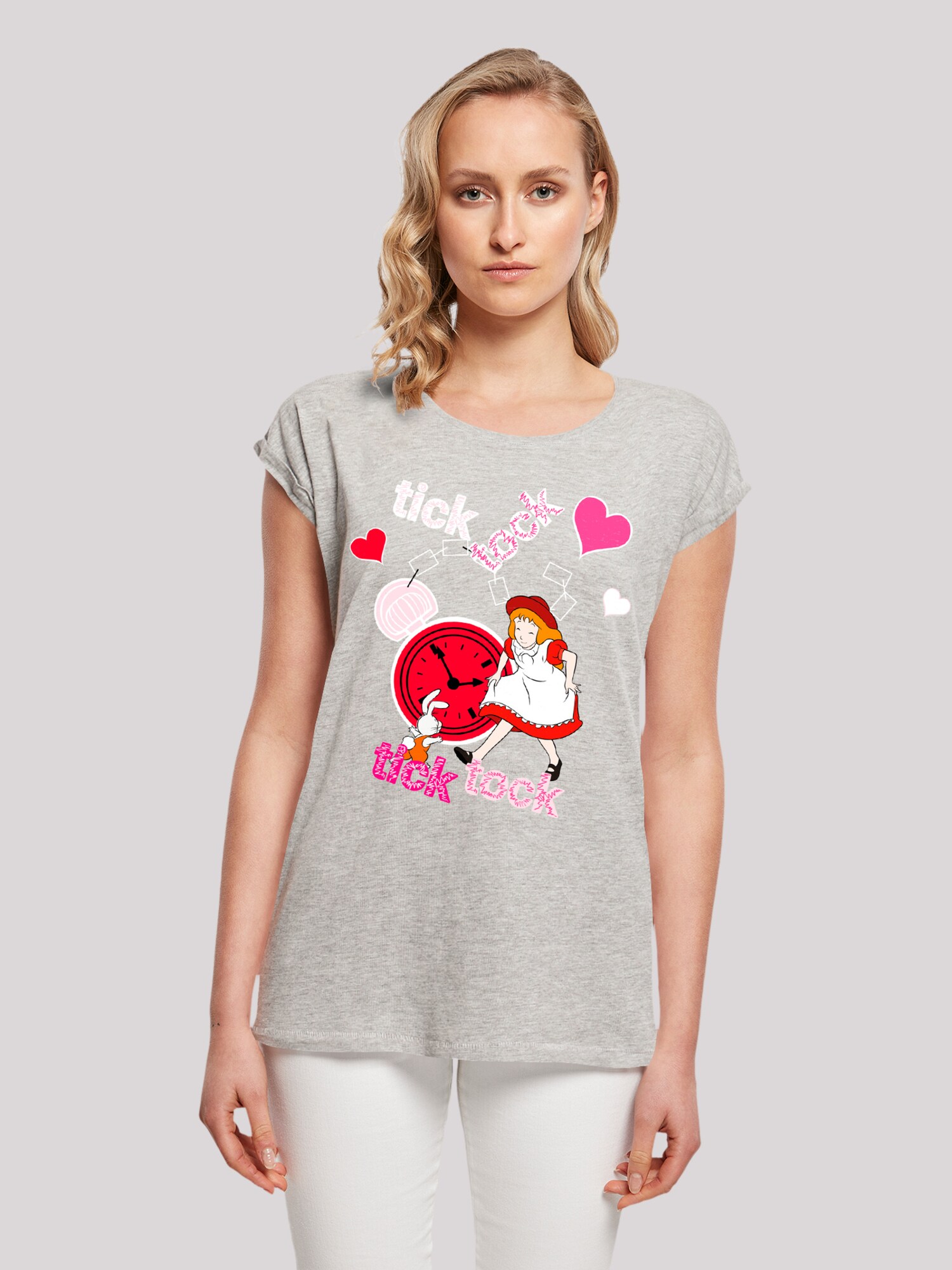 Thumbnail - F4NT4STIC Shirt Alice im Wunderland Tick Tock